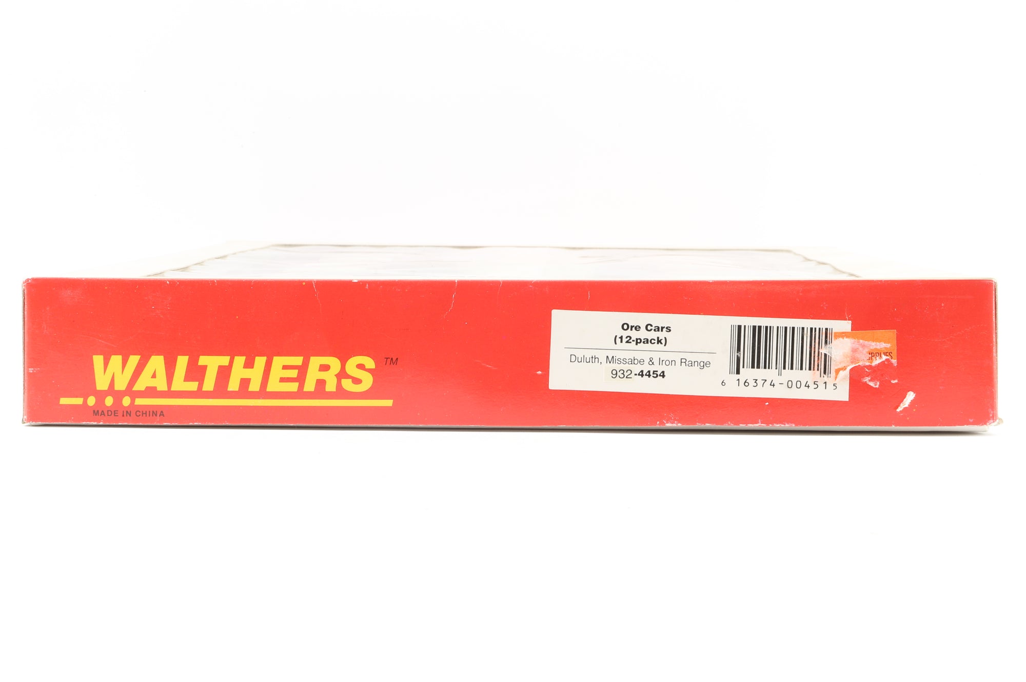 Walthers HO 932-4454 12-Pack of Ore Cars in DMIR Brown - Pro-Customised/Weathered