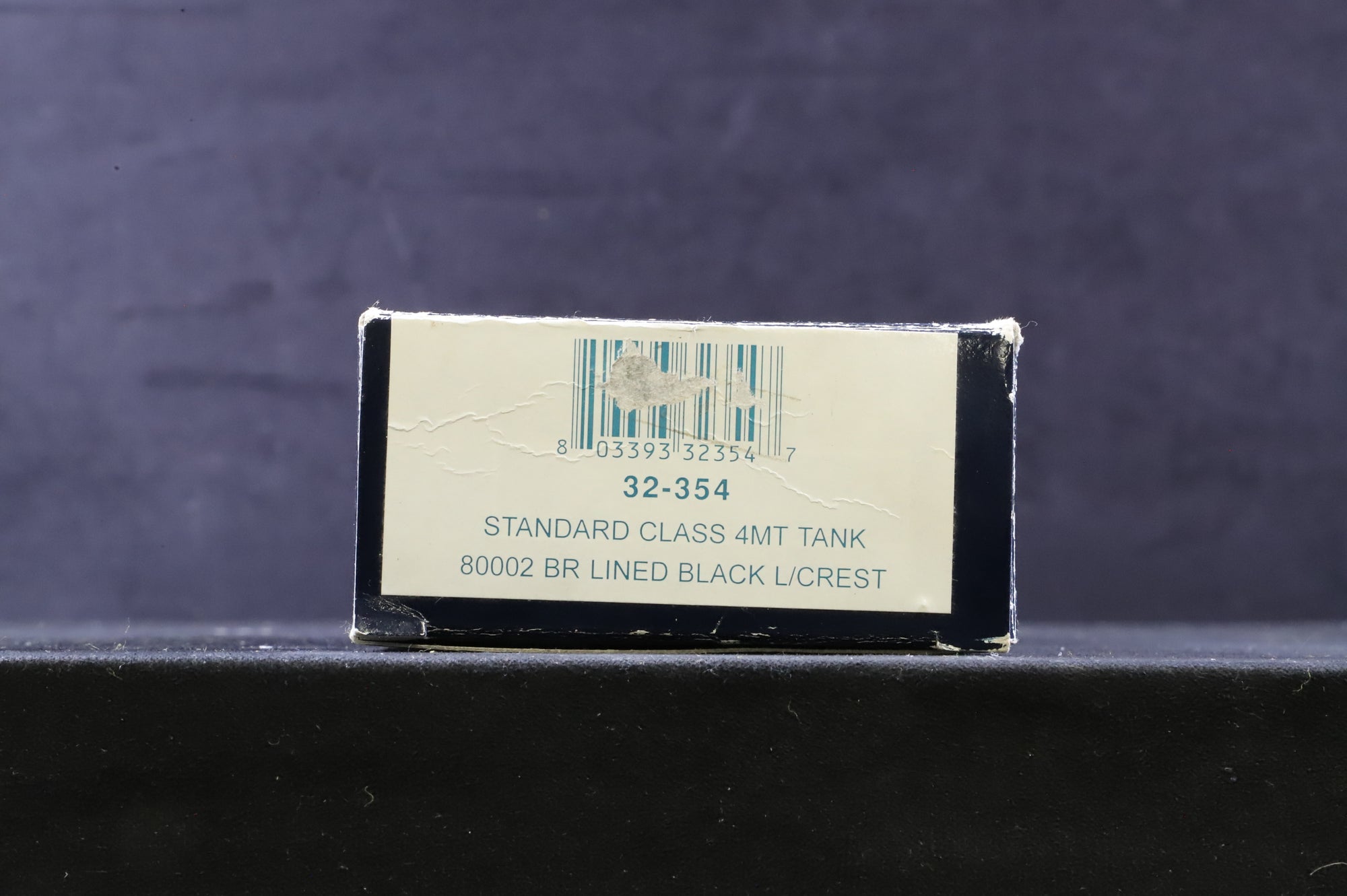 Bachmann OO 32-354 Standard Class 4MT Tank '80002' BR Lined Black L/C