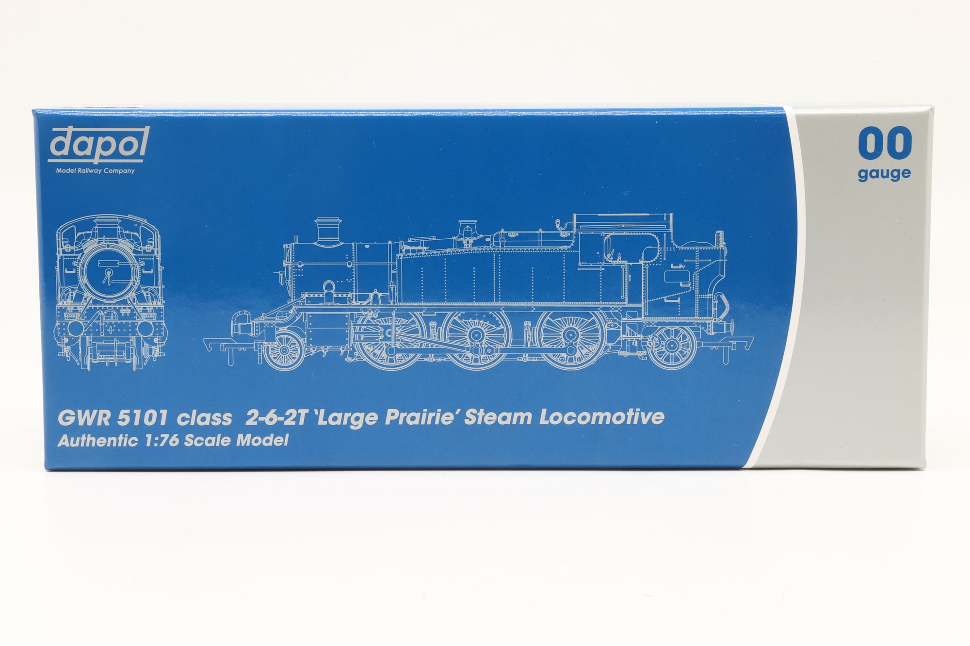 Dapol OO 4S-041-005 Large Prairie '5190' Lined Black British Railways DCC Sound