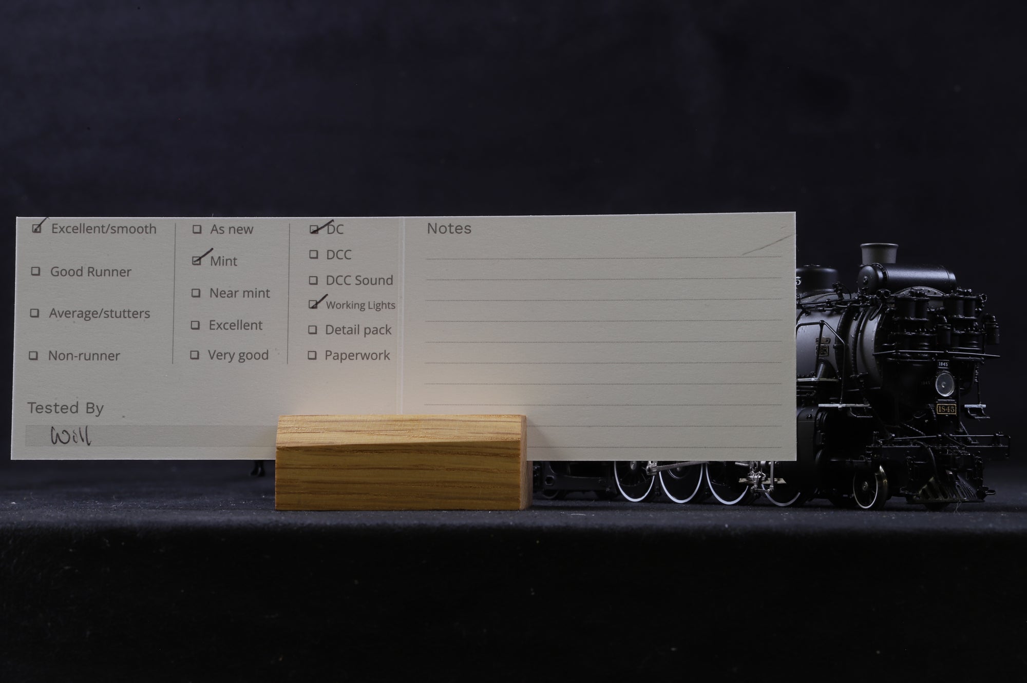 Samhongsa/W&R Enterprise HO Brass W-5 2-8-2 Version 1 Painted Gray Boiler