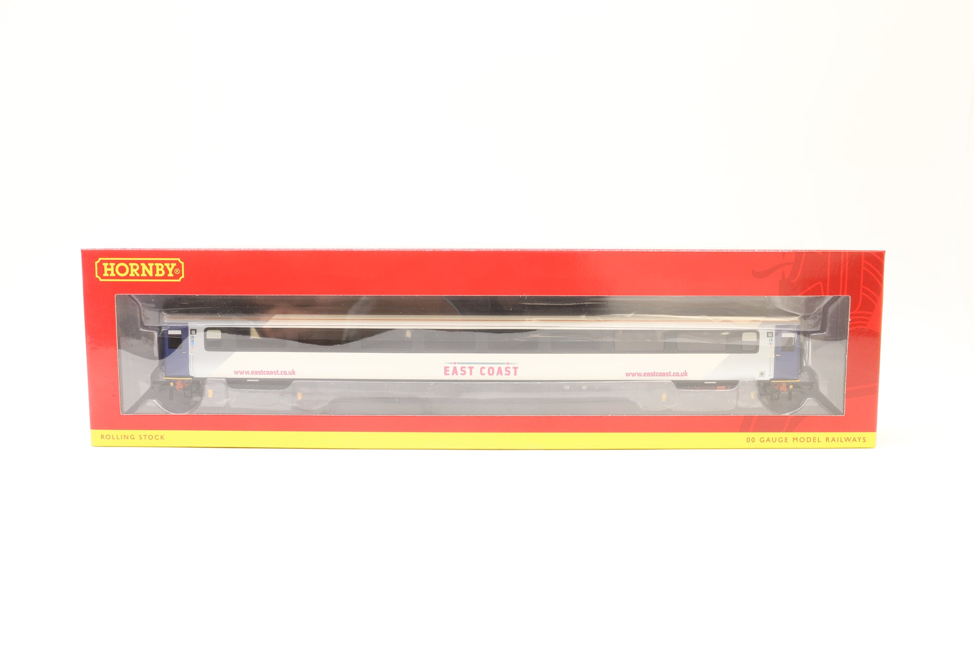 Hornby OO Rake Of 9 Mk3 Coaches East Coast Inc. R40247A, R40243, R40368, R40245, R40247C, R40244, R40247, R40246 & R40247B