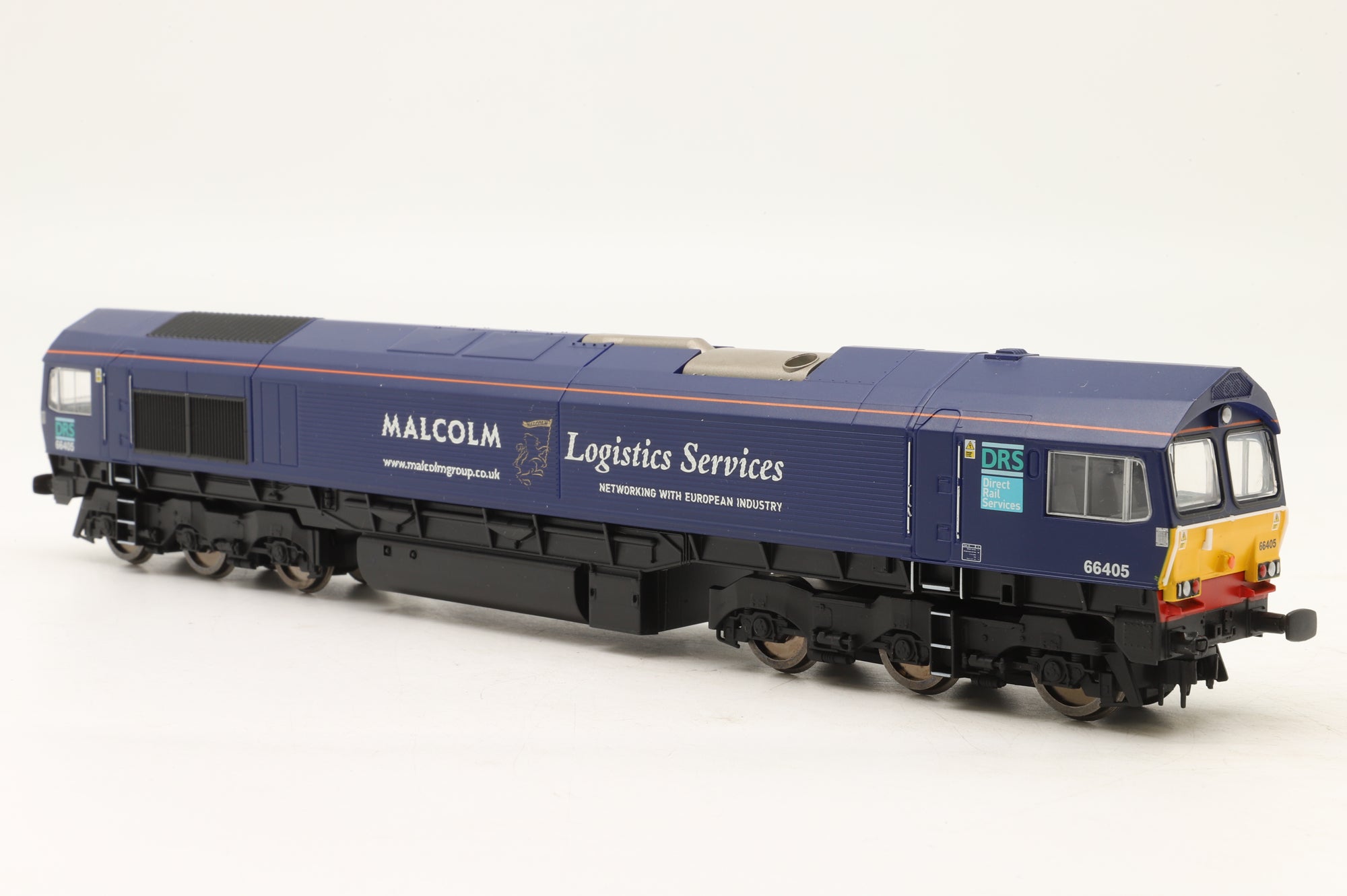 Hornby O R3886 Class 66 66405 in Malcolm/DRS  Livery