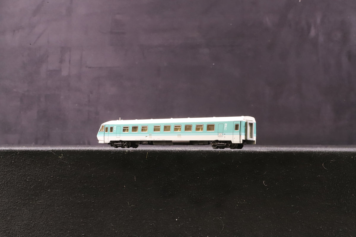 Fleischmann N 2 Car DMU Green &amp; Grey