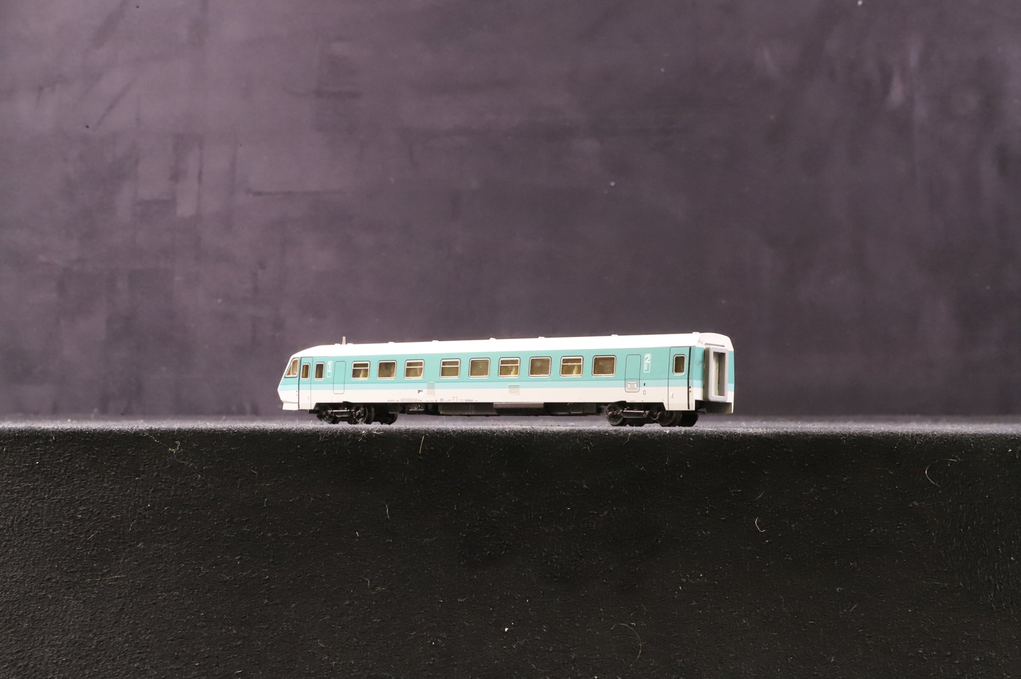 Fleischmann N 2 Car DMU Green & Grey