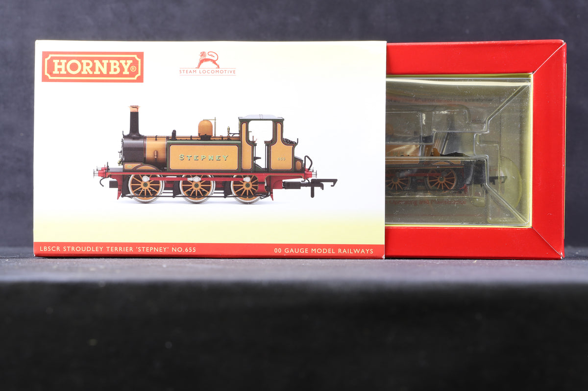 Hornby OO R3780 LBSCR Stroudley A1/ A1X Class &#39;Terrier&#39; &#39;Stepney&#39; &#39;No.655&#39;