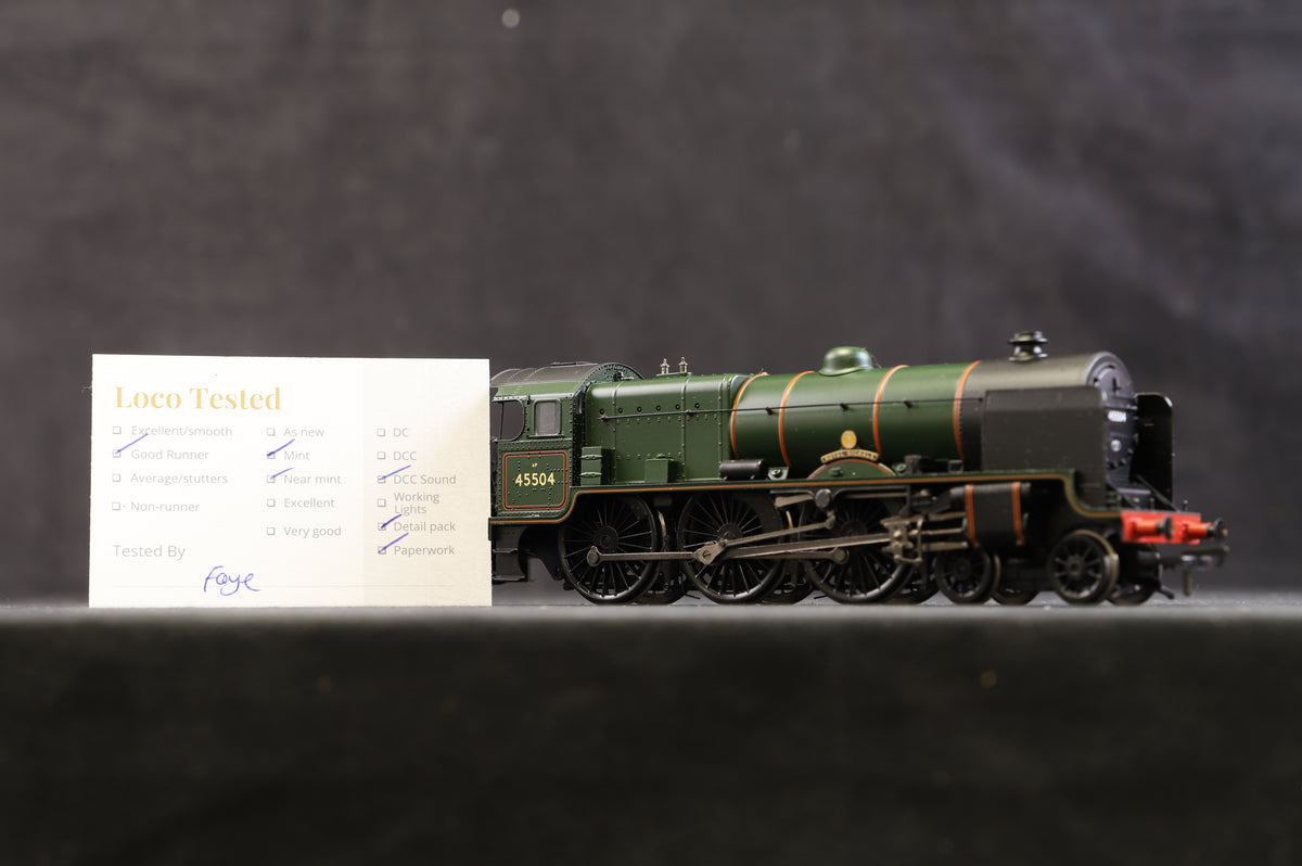 Bachmann OO 31-213DS Patriot &#39;45504&#39; &#39;Royal Signals&#39; BR Green Late Crest, DCC Sound
