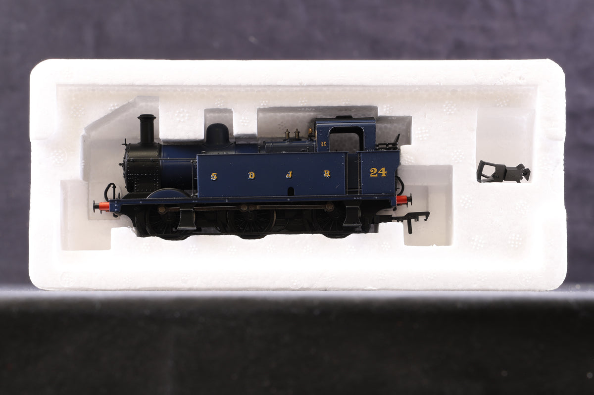 Bachmann OO 32-225V Class 3P/3G Jinty &#39;24&#39; SDJR Blue Excl. Cheltenham Model Centre Ltd Ed 266/ 512