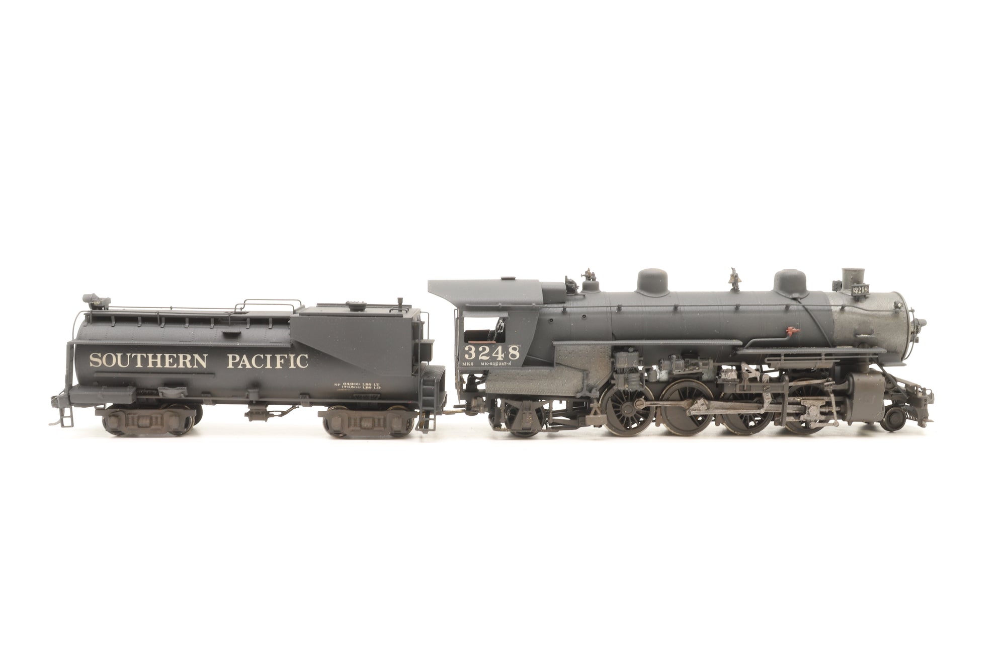 Balboa Scale Models/Katsumi HO Brass Southern Pacific MK-5 Mikado 2-8-2, Custom Painted, Transferred & Weathered