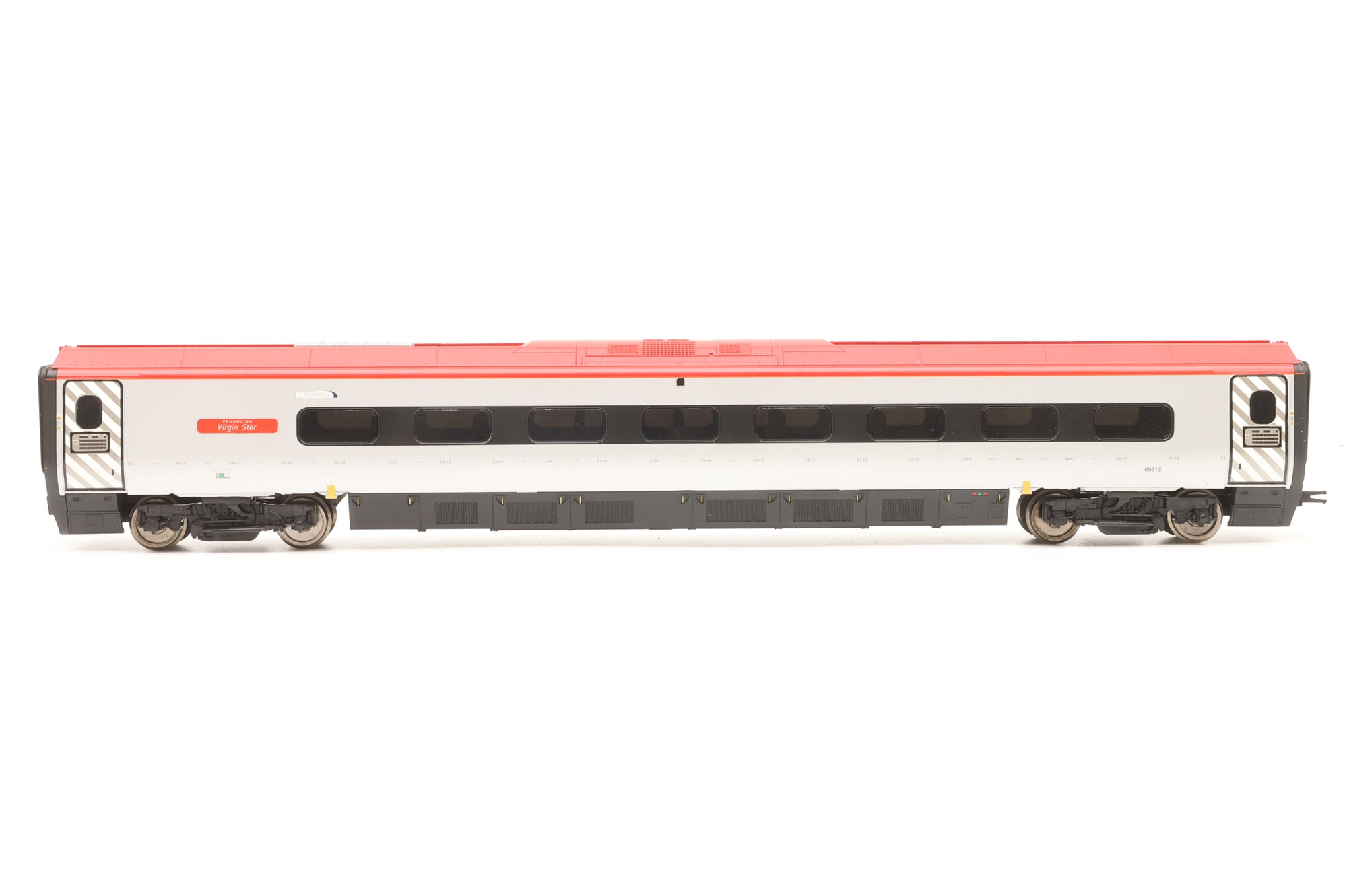 Hornby OO Pendolino 8 Car Set Virgin Trains,2 Power Cars, DCC Sound