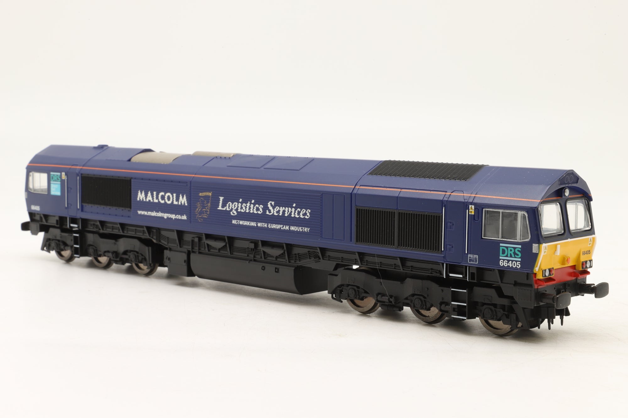 Hornby O R3886 Class 66 66405 in Malcolm/DRS  Livery
