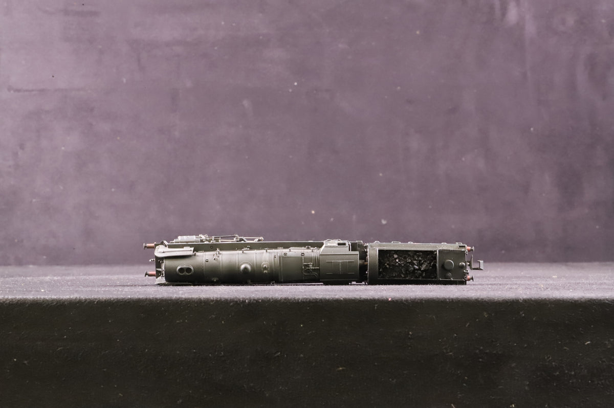 Dapol 2S-013-005 Class 9F 92006 in BR Black w/ Early Emblems &amp; BR1G Tender - Weathered