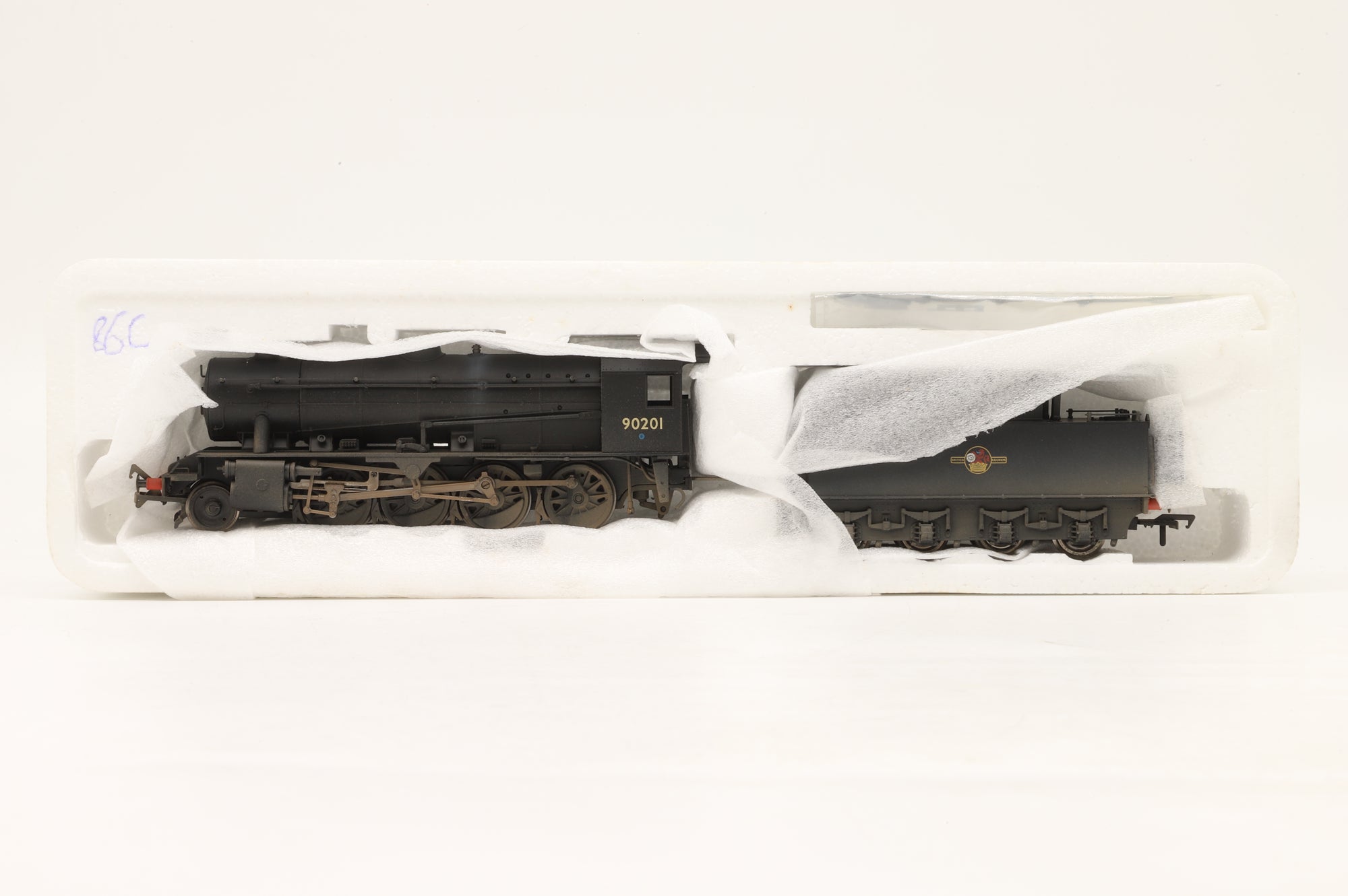 Bachmann OO 32-252A WD Austerity '90201' BR Black L/C Weathered