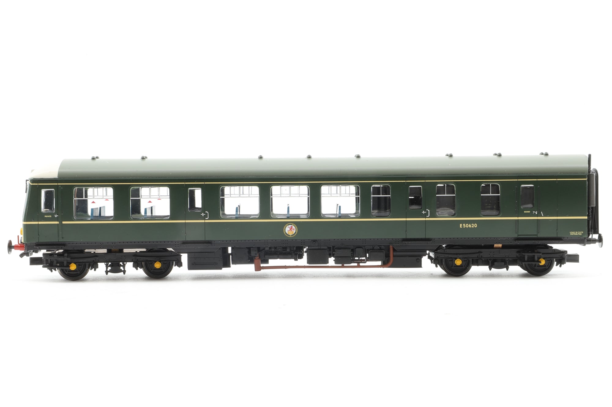 Bachmann OO 32-911 Class 108 2-Car DMU BR Green with Yellow Warning Panels