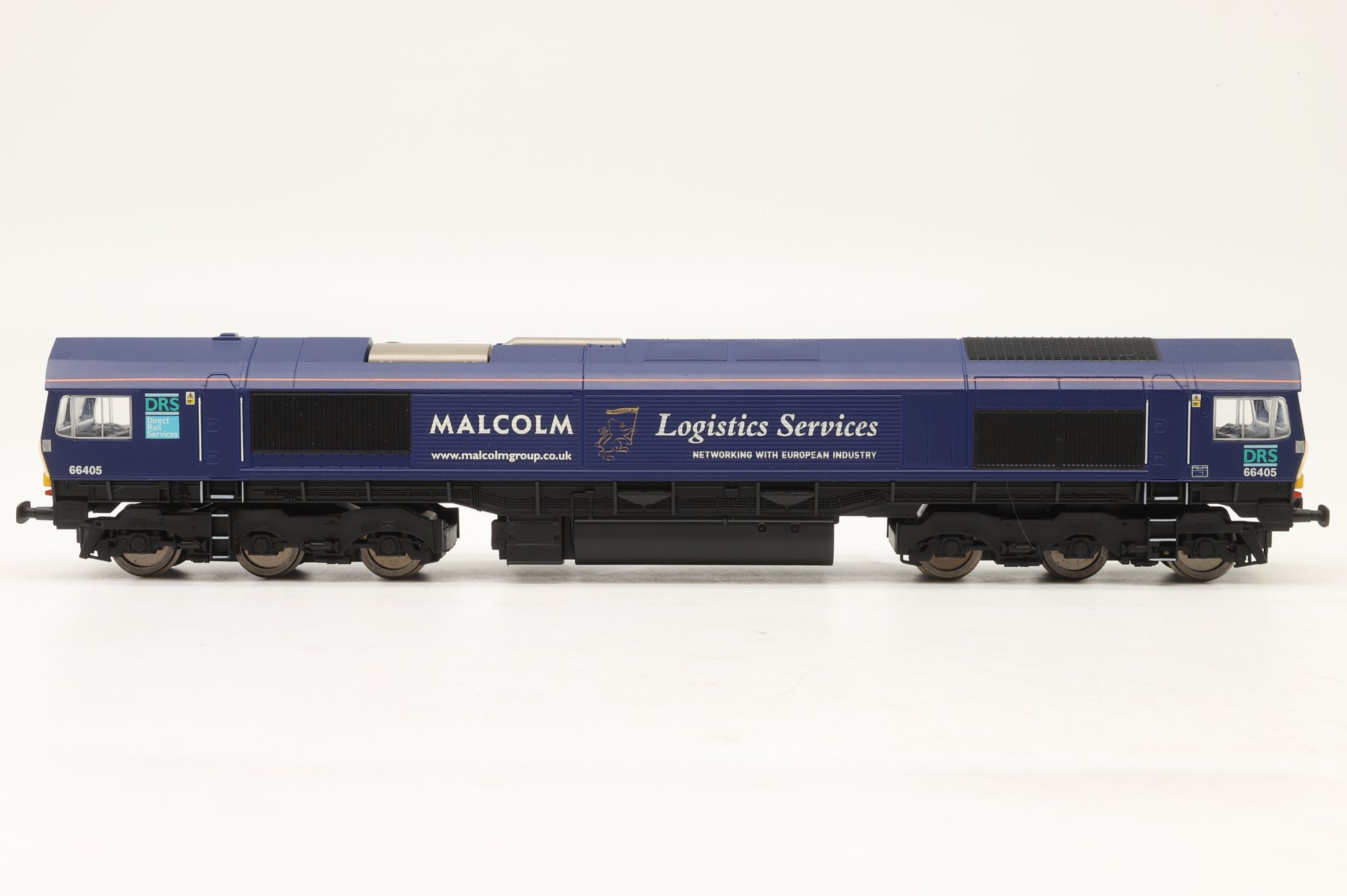 Hornby O R3886 Class 66 66405 in Malcolm/DRS  Livery