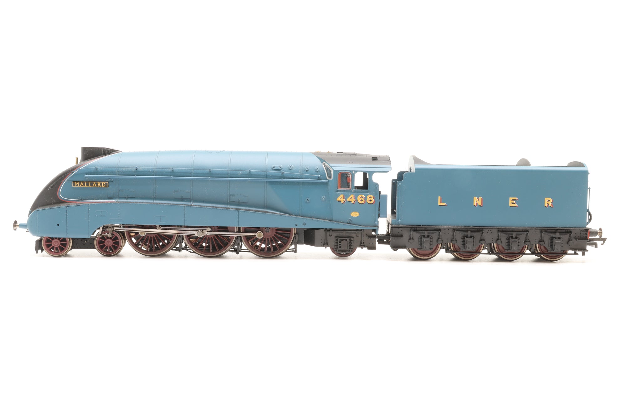 Hornby OO LNER Class A4 'Mallard' '4468' Two Pullman First Class Parlour Cars & Pullman 3rd Class Parlour Brake