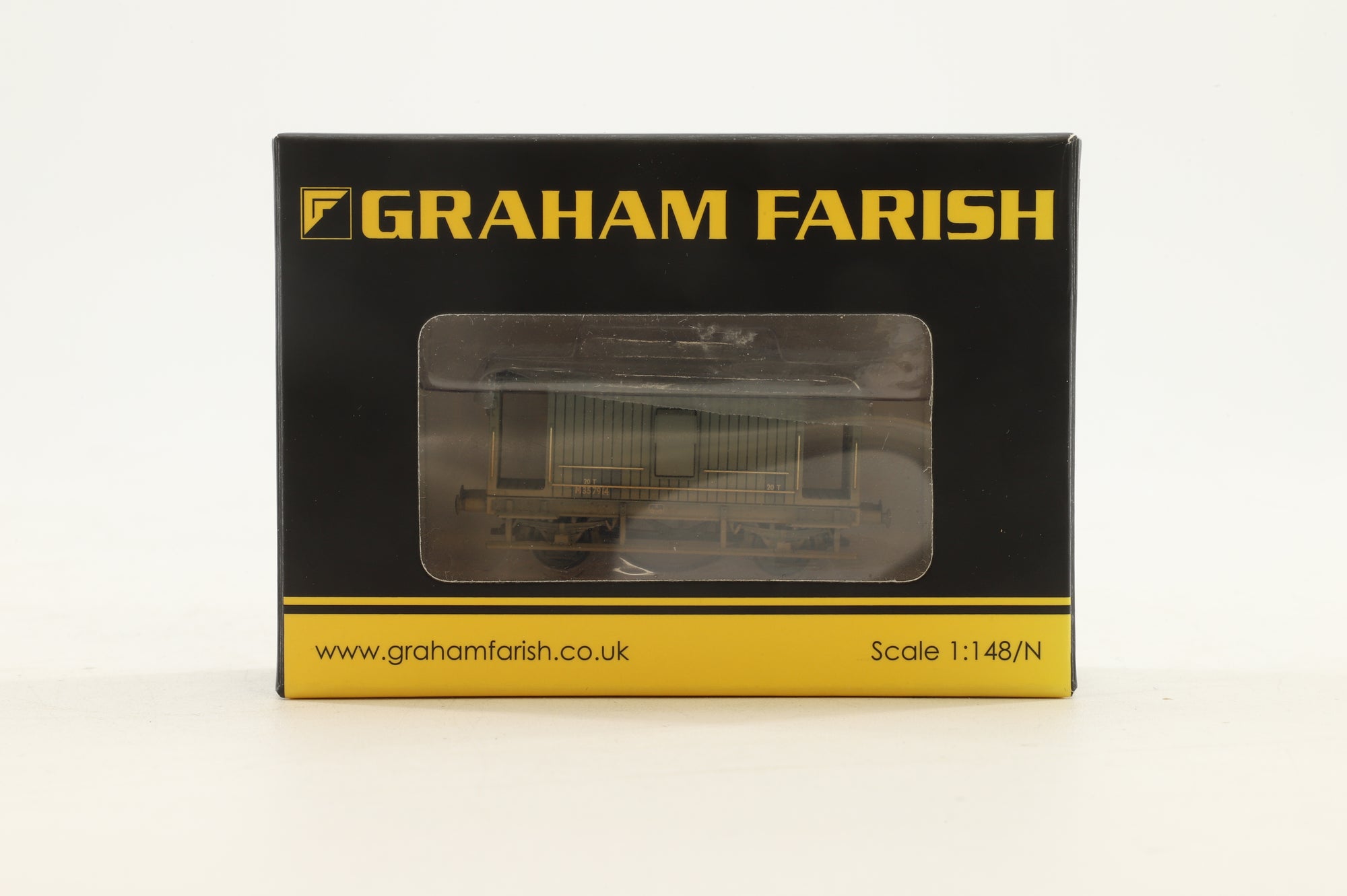 Graham Farish N 377-754 MR 20 Ton Brake Van BR Grey, Weathered