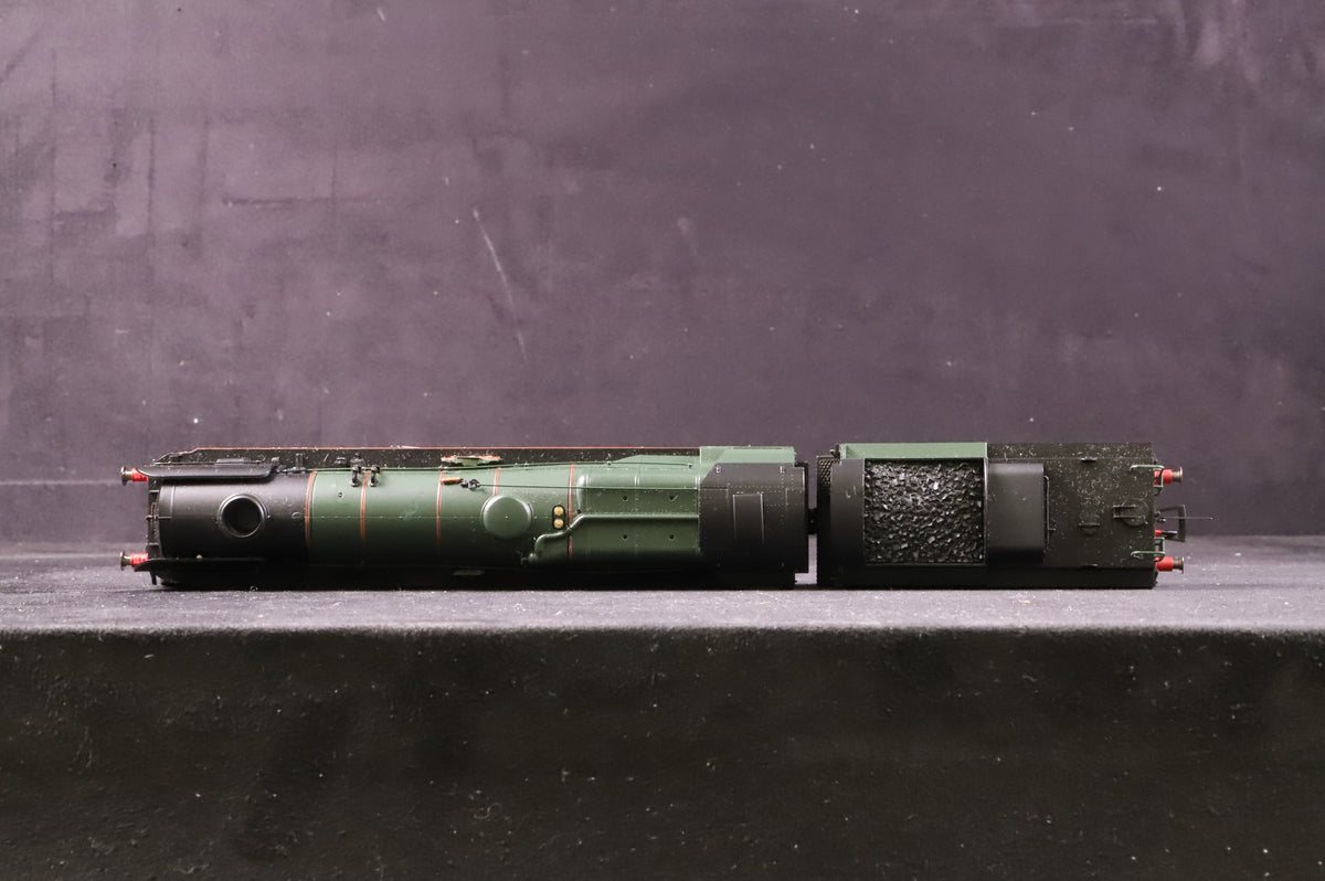 Hornby OO R2585 Rebuilt West Country &#39;34104&#39; BR Lined Green L/C Renamed &amp; Renumbered