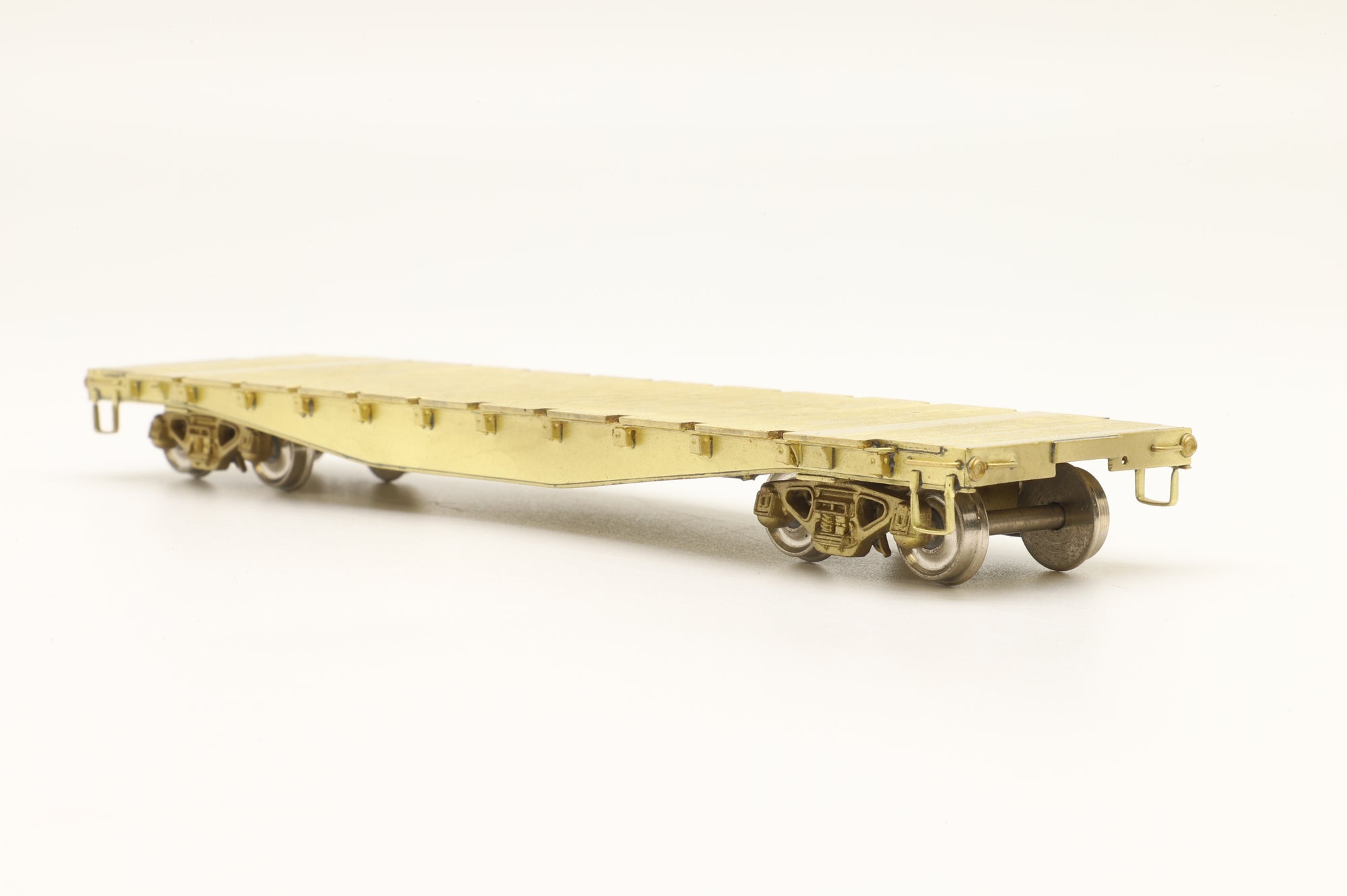 Overland Models/Ajin HO OMI-1331 Union Pacific 40' Flat Car, Unpainted Brass