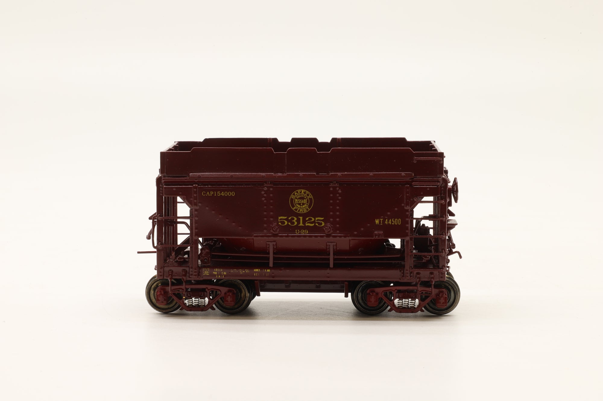 Unknown HO Brass Rake Of 2 PSC DMIR Hopper Wagons Factory Painted