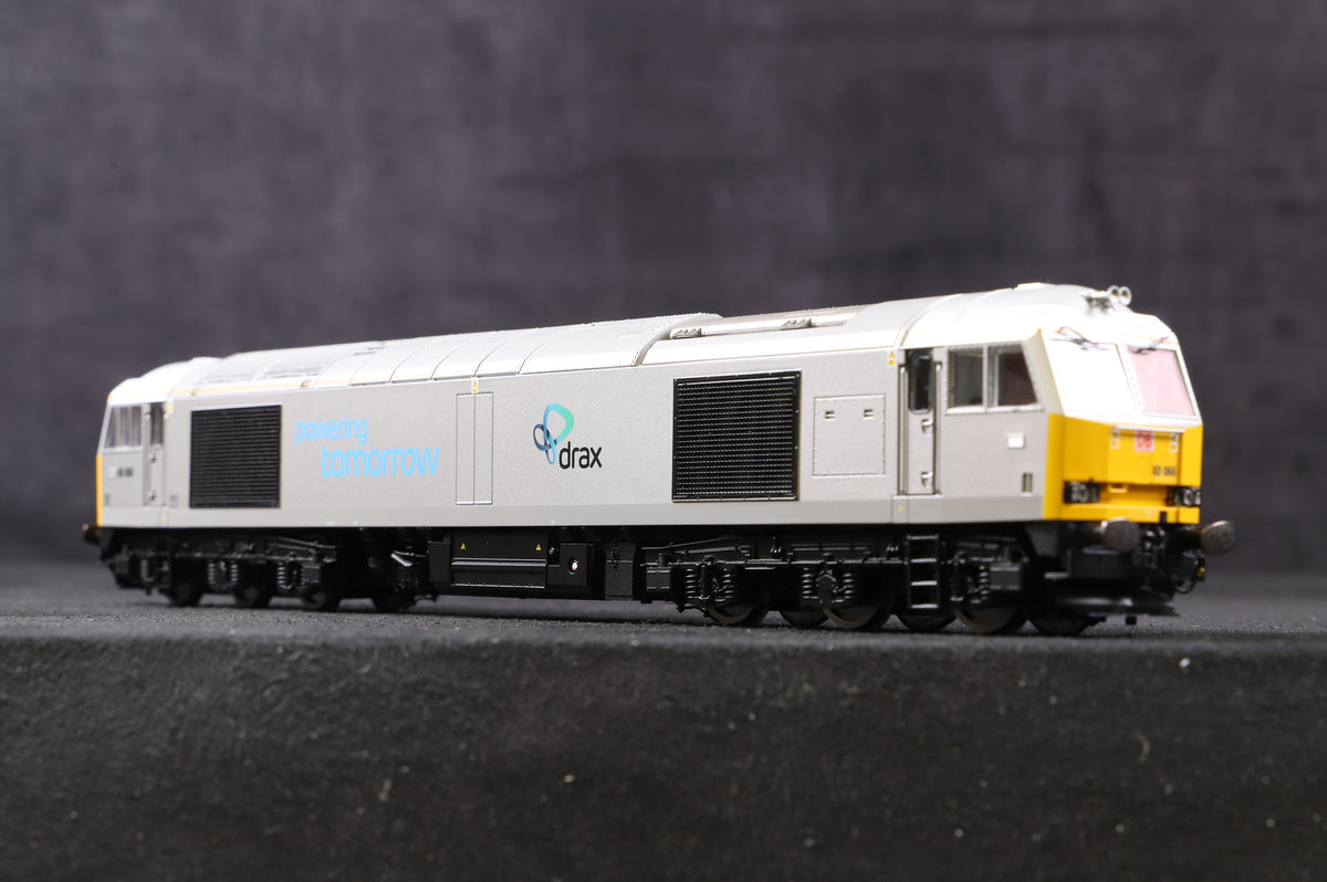 Hornby OO R3479 Class 60 &#39;60066&#39; Diesel Electric Locomotive Drax, DCC Fitted