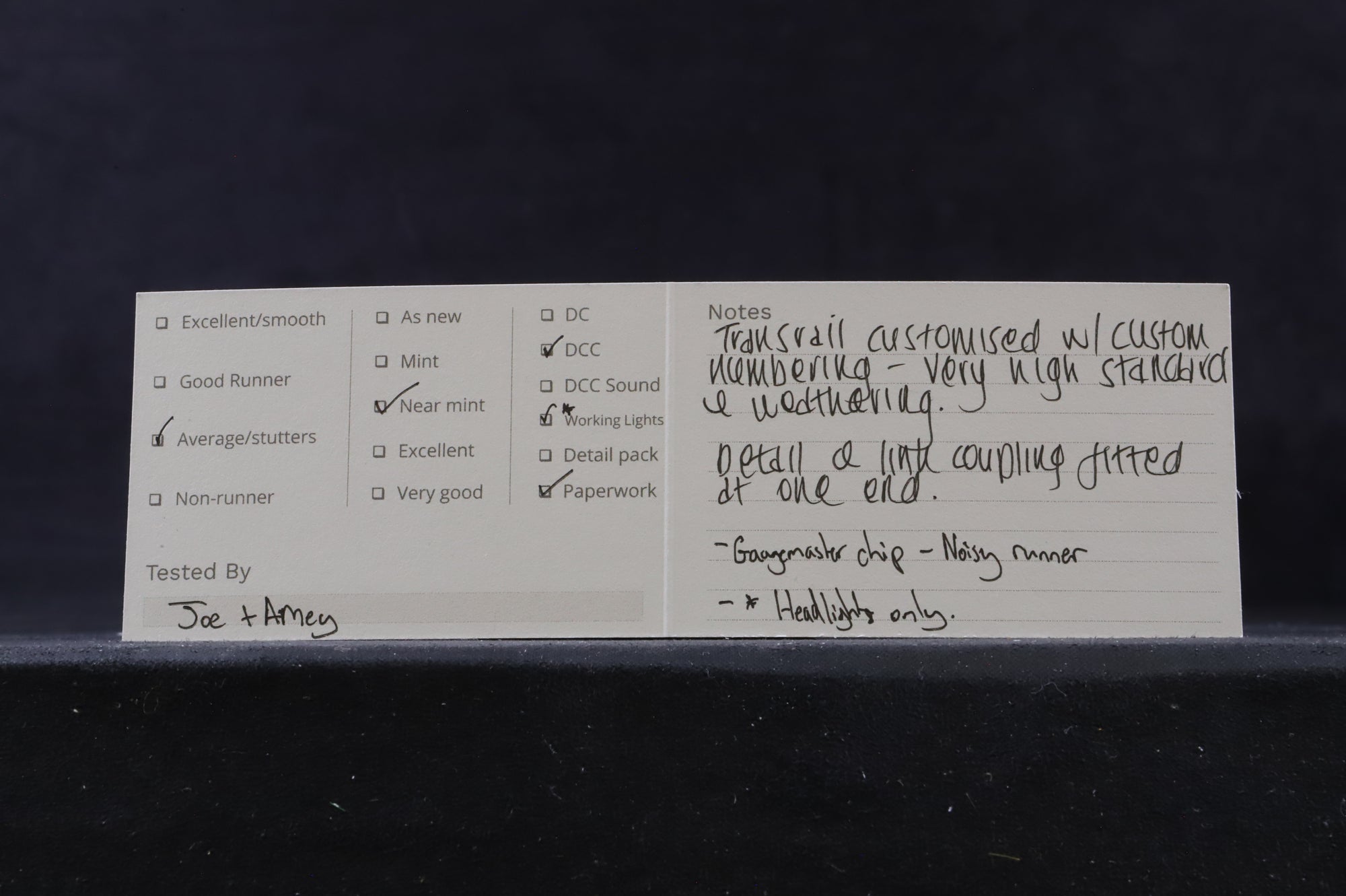 Bachmann OO Class 37 37695 in Ex-BR Railfeight Transrail Livery - Weathered