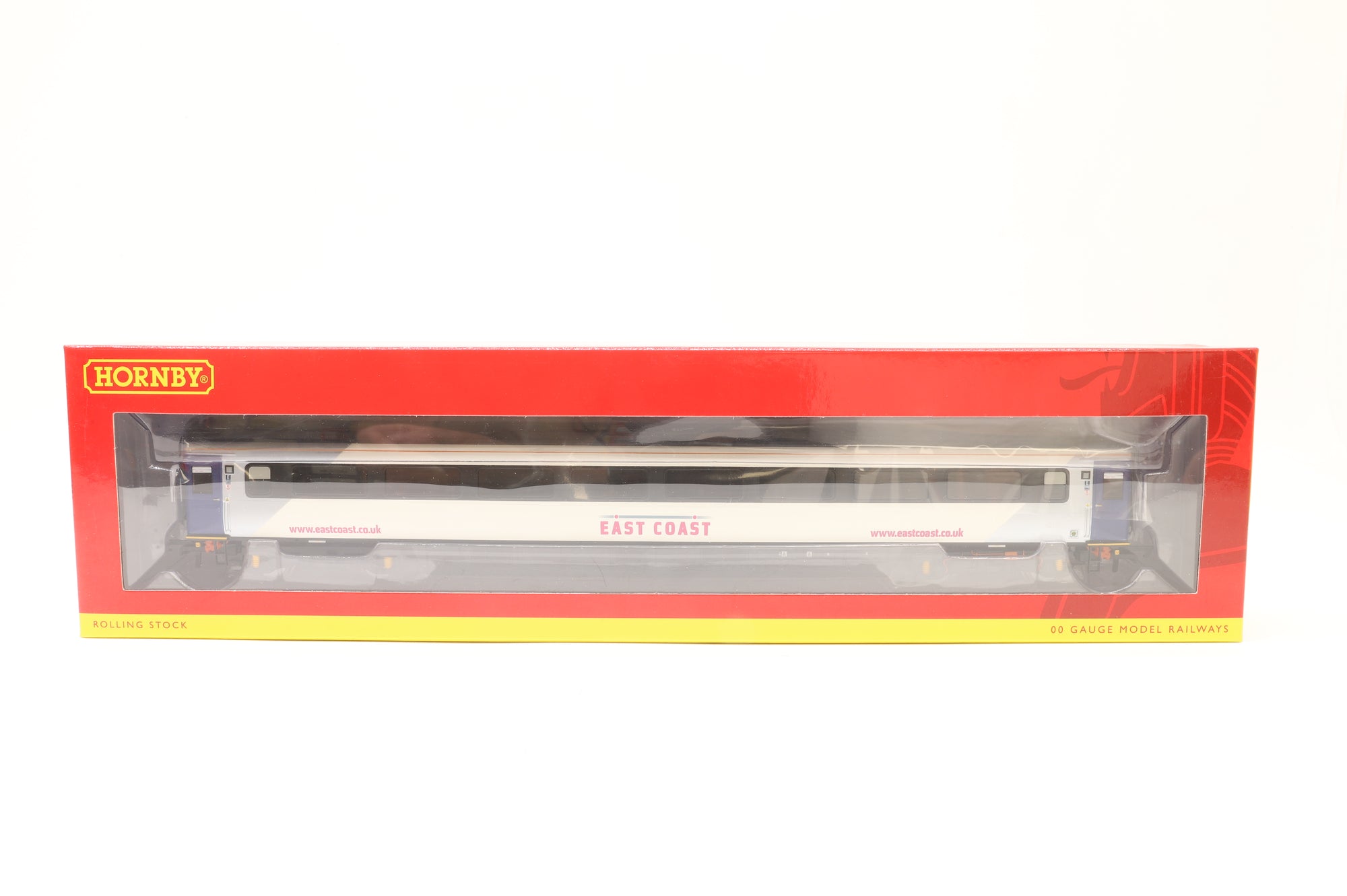 Hornby OO Rake Of 9 Mk3 Coaches East Coast Inc. R40247A, R40243, R40368, R40245, R40247C, R40244, R40247, R40246 & R40247B