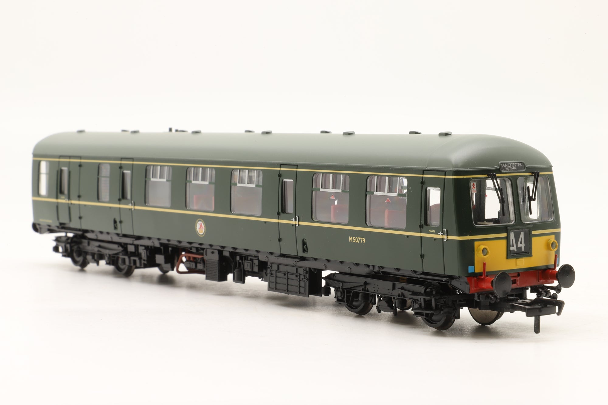 Bachmann OO 31-537 Class 105 DMU Power Twin BR Green With Half Yellow Ends DCC Sound