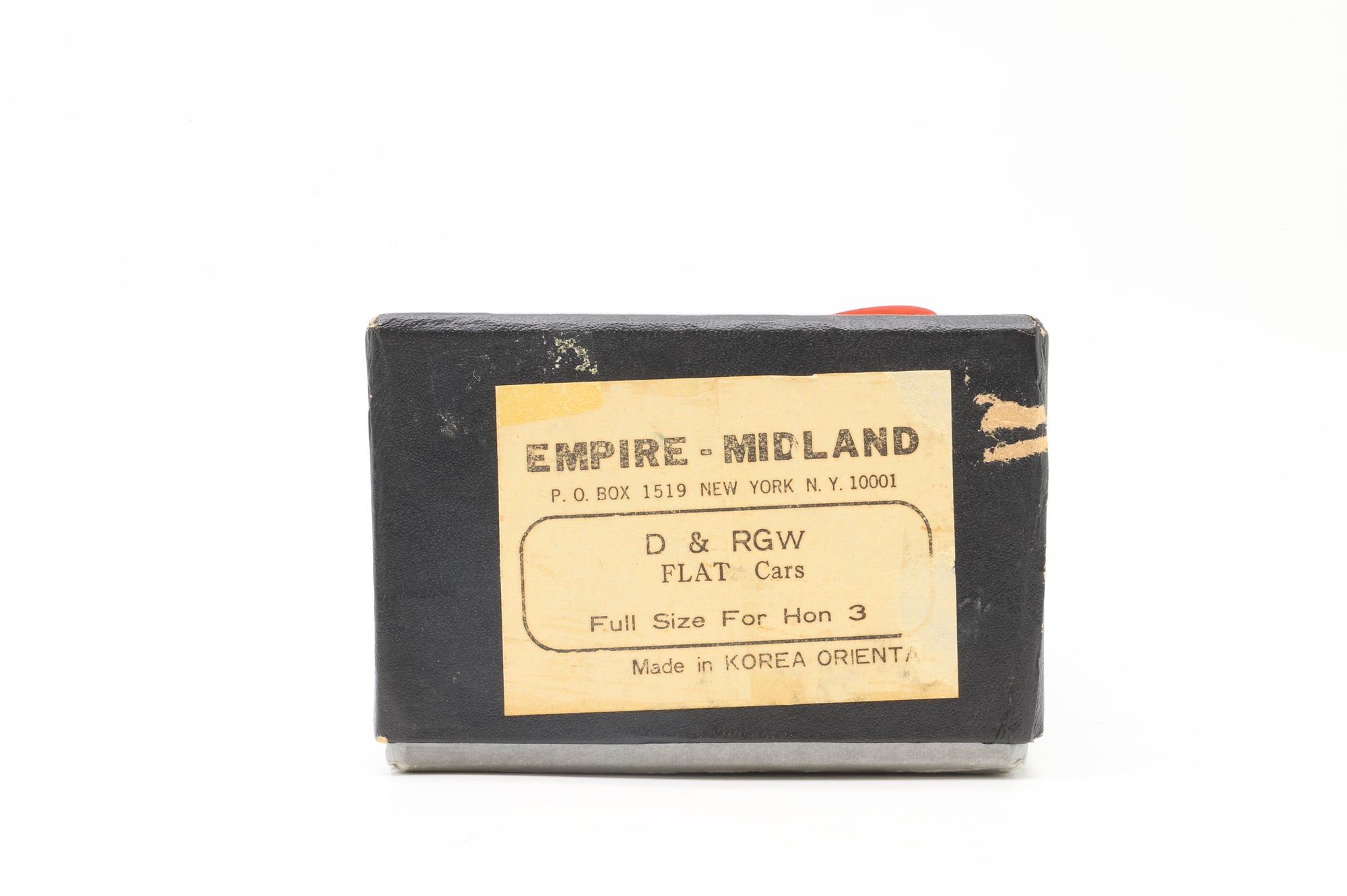 Empire Midland Hon3 Brass D&RGW Flat Car