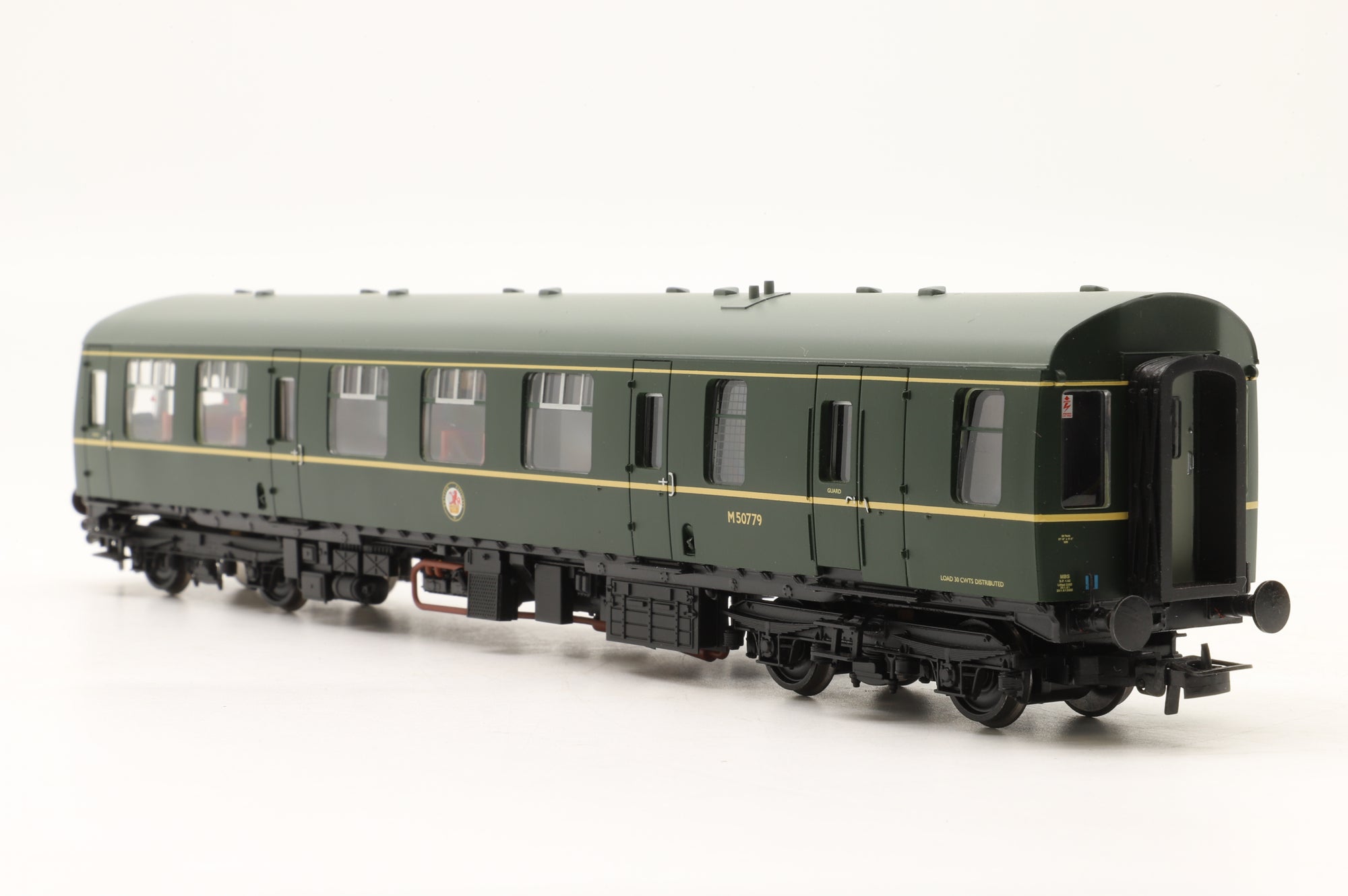 Bachmann OO 31-537 Class 105 DMU Power Twin BR Green With Half Yellow Ends DCC Sound