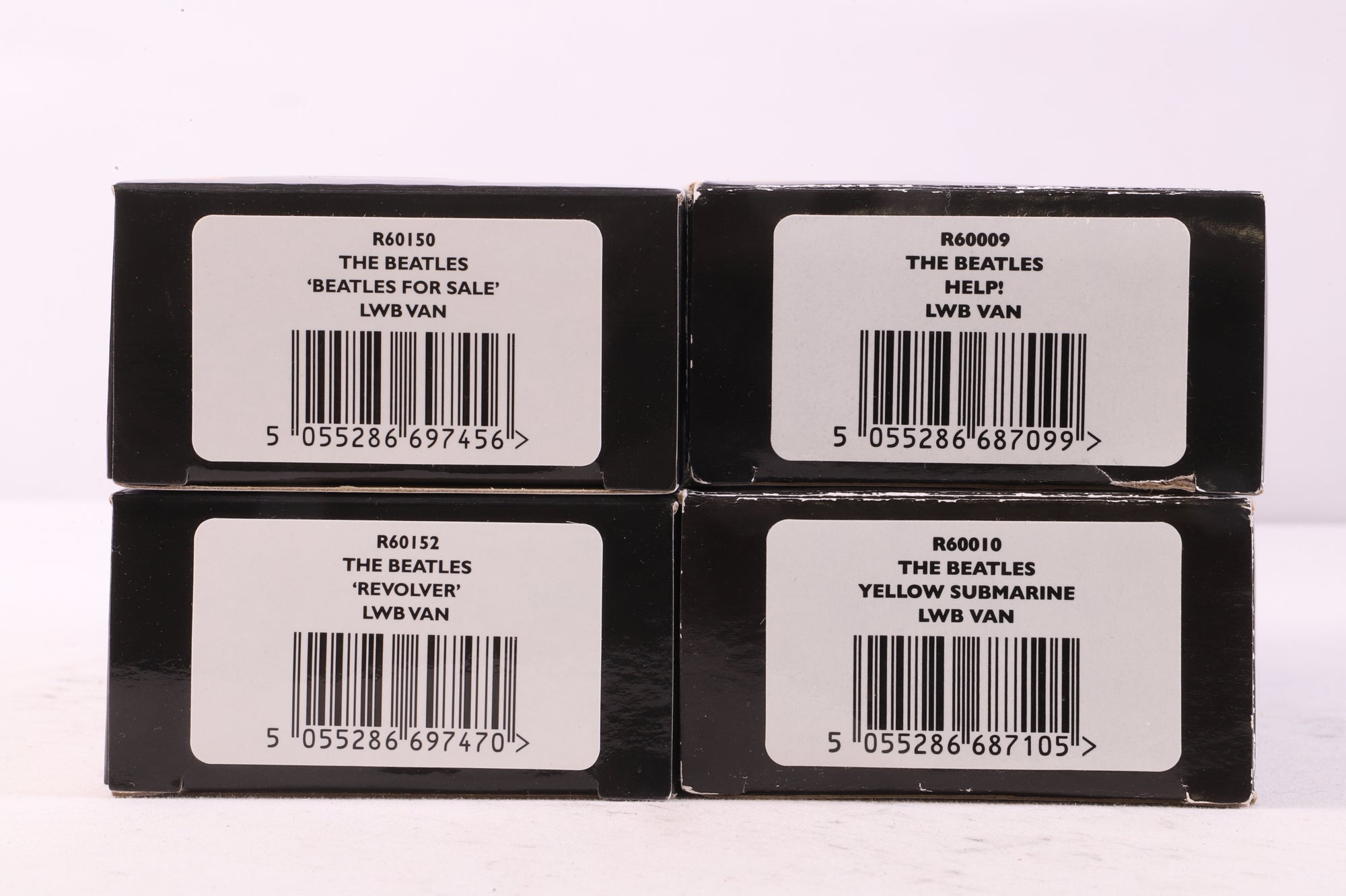Hornby OO Rake Of 4 The Beatles Wagons Inc. R60150, R60009, R60010 & R60152