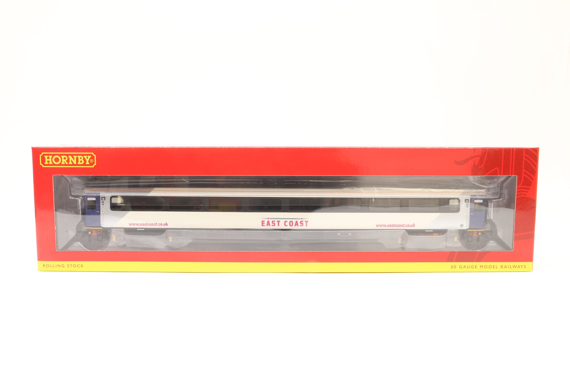 Hornby OO Rake Of 9 Mk3 Coaches East Coast Inc. R40247A, R40243, R40368, R40245, R40247C, R40244, R40247, R40246 & R40247B