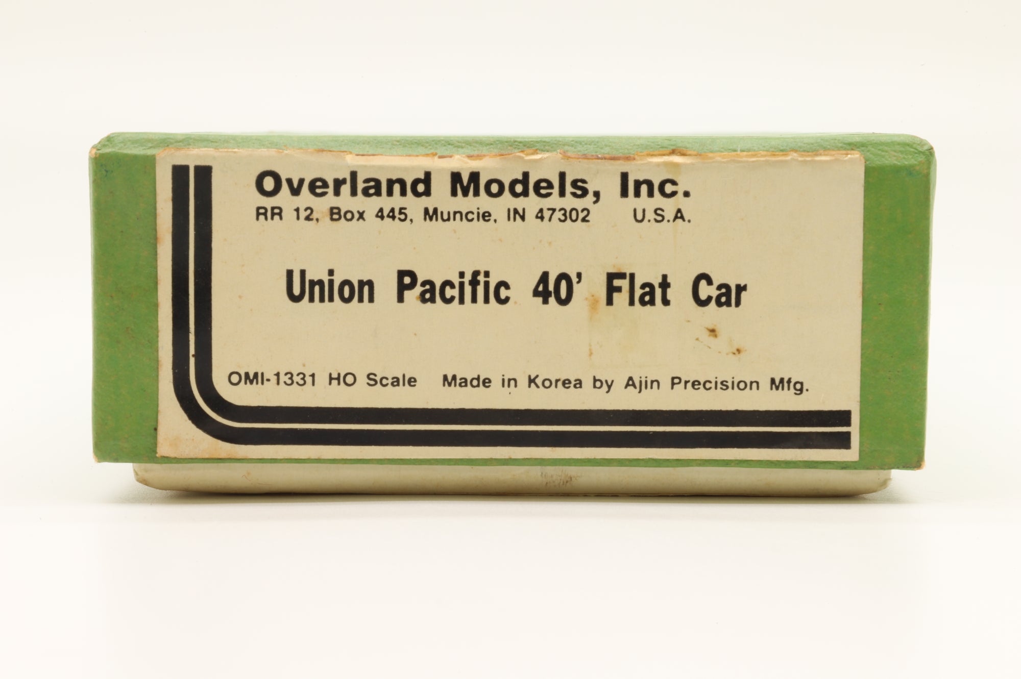 Overland Models/Ajin HO OMI-1331 Union Pacific 40' Flat Car, Unpainted Brass