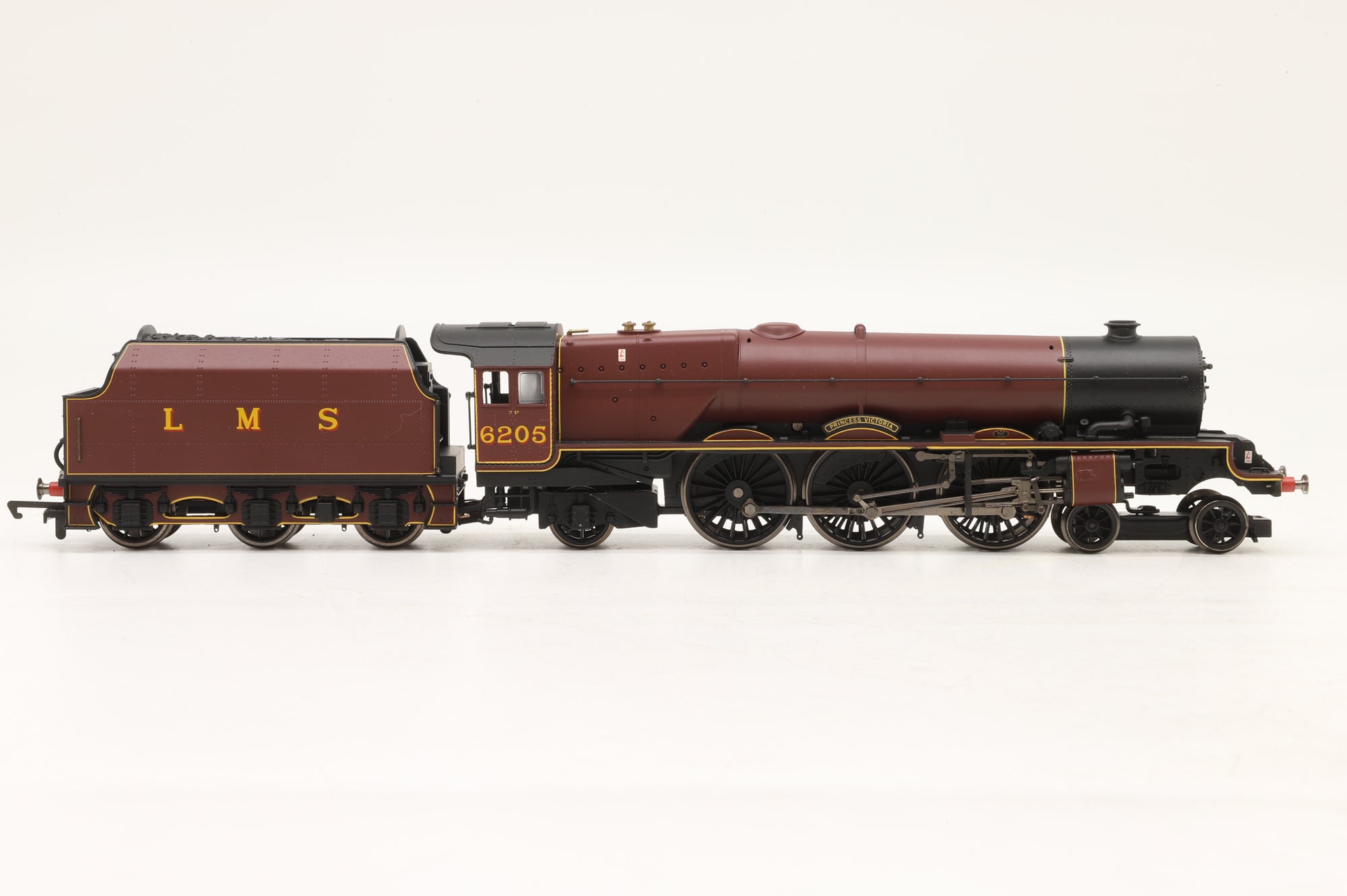 Hornby OO Princess Class '6205' 'Princess Victoria' LMS Maroon Renamed DCC Fitted