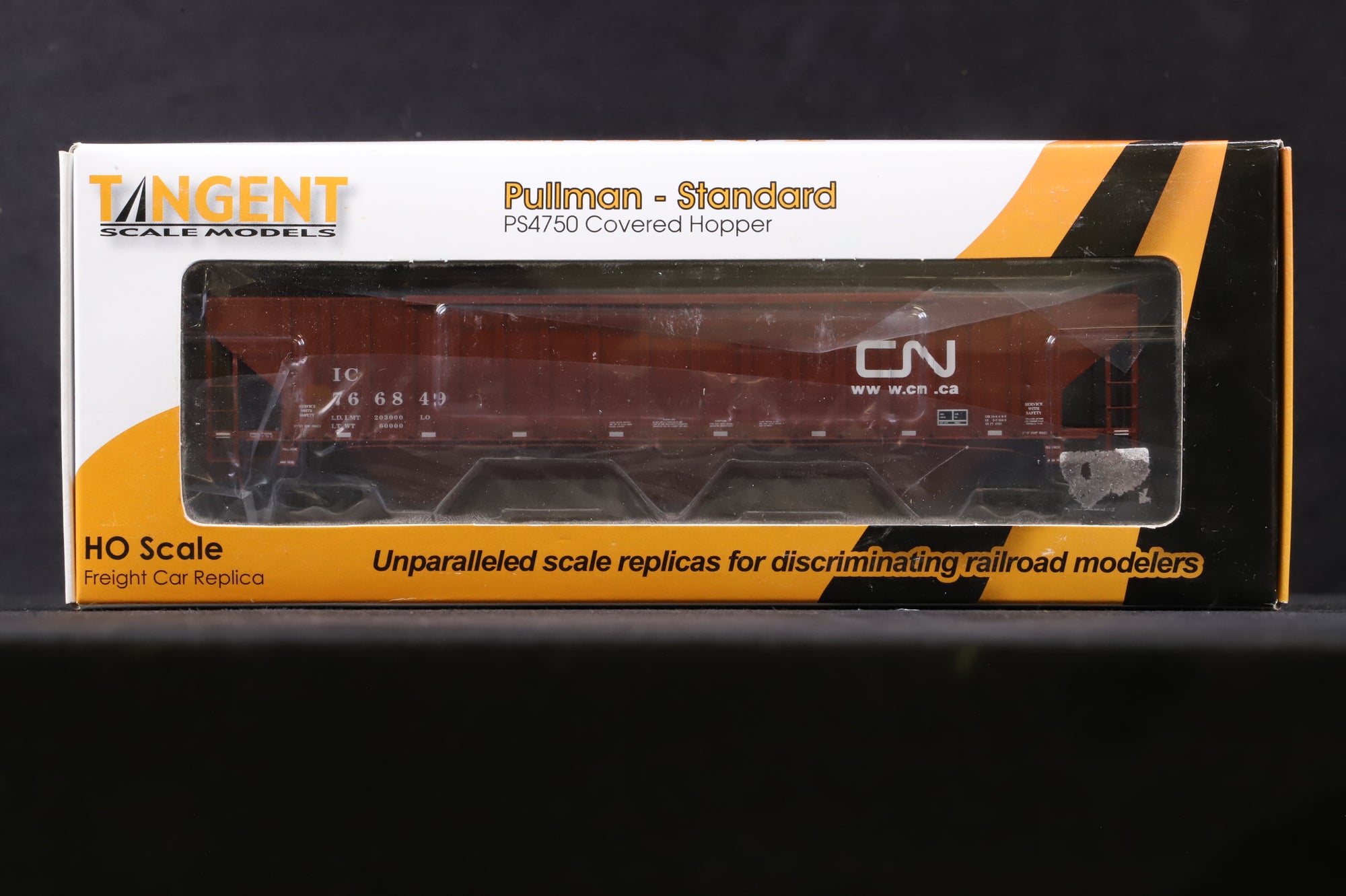 Tingent Scale Models HO 11239-01 CN IC Website Roman Hopper Wagon