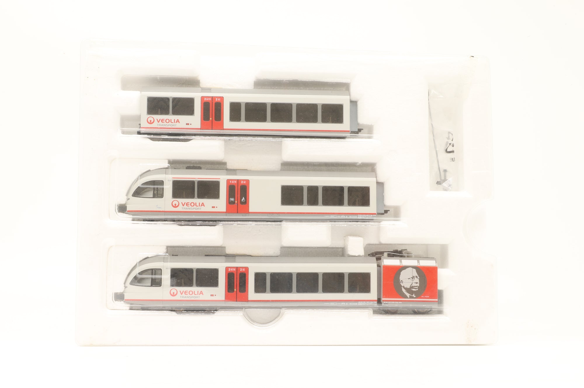 Piko HO 59536 Electric Railbus Commuter Train Stadler Class GTW 2/8 DCC Fitted