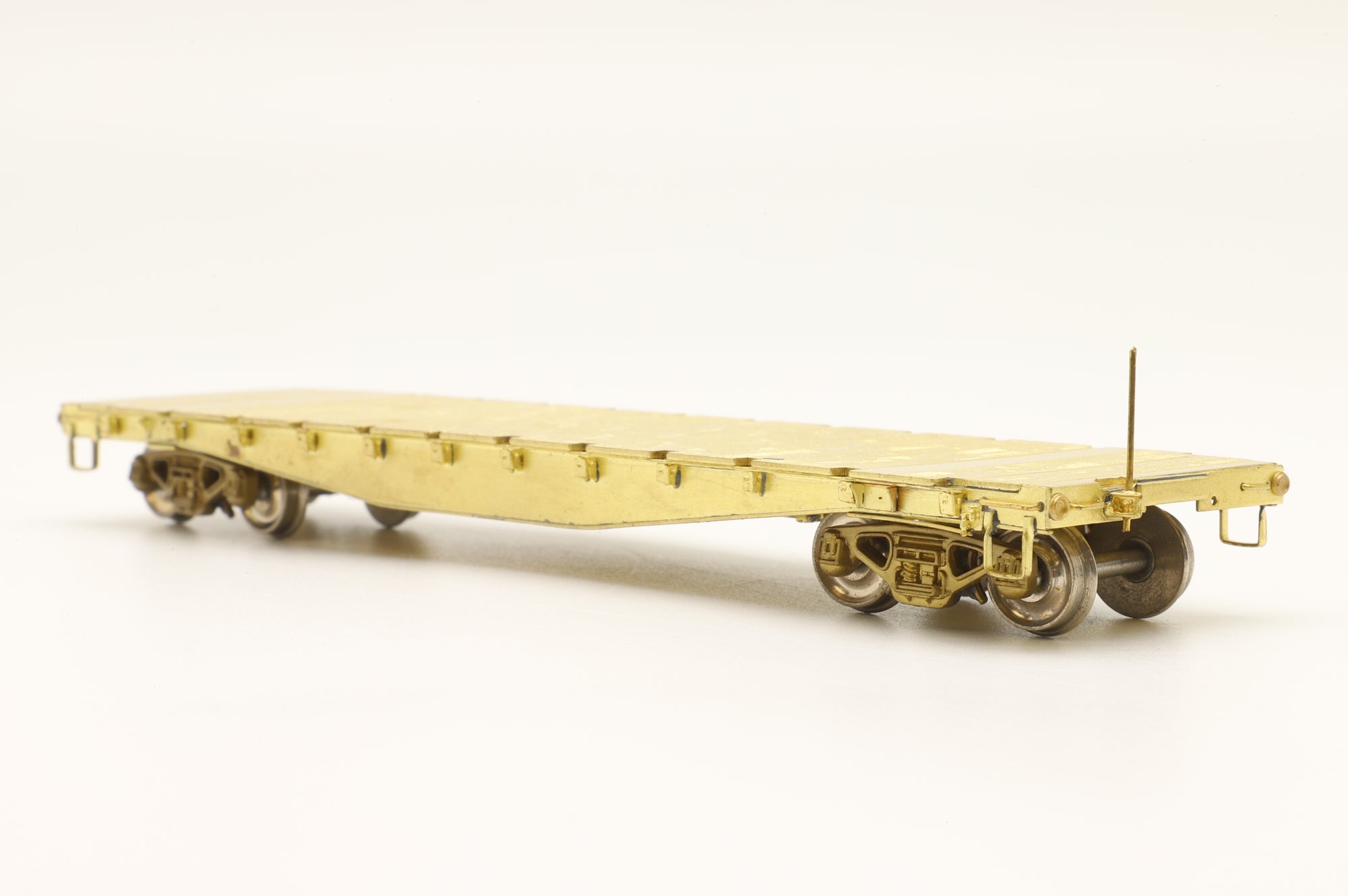 Overland Models/Ajin HO OMI-1331 Union Pacific 40' Flat Car, Unpainted Brass