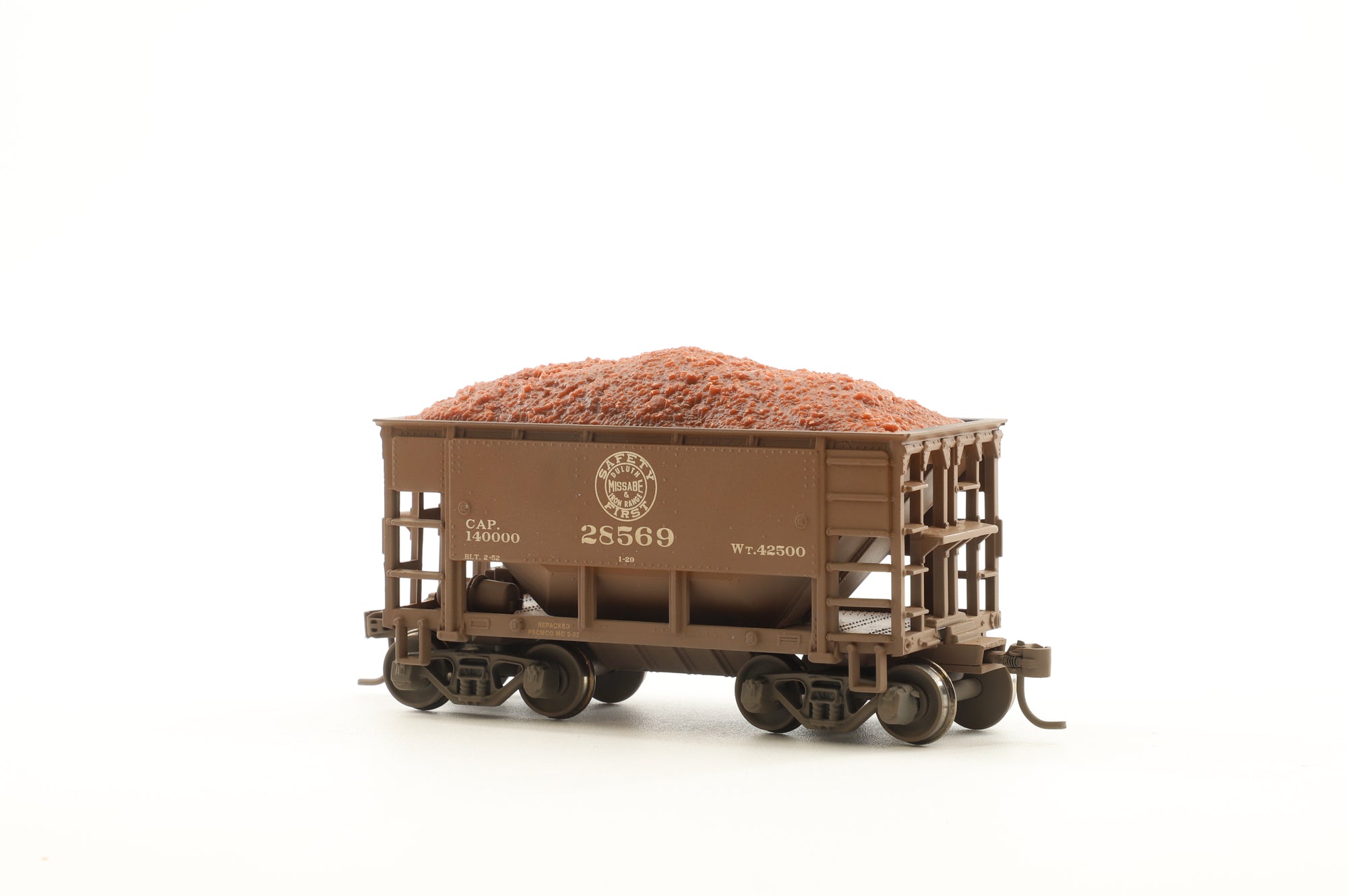 Athearn HO 87019 Duluth Missabe & Iron Range 24' Ore Car 6 Pack Weathered