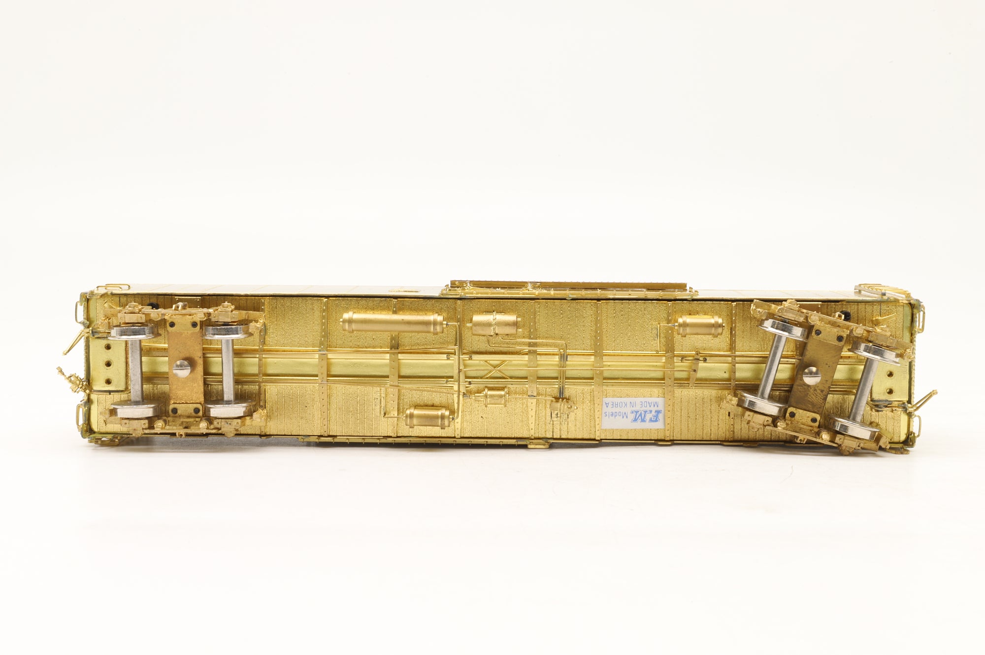 Precision Scale Co HO Brass 15590 ICE Refrigerator Car Unpainted Brass