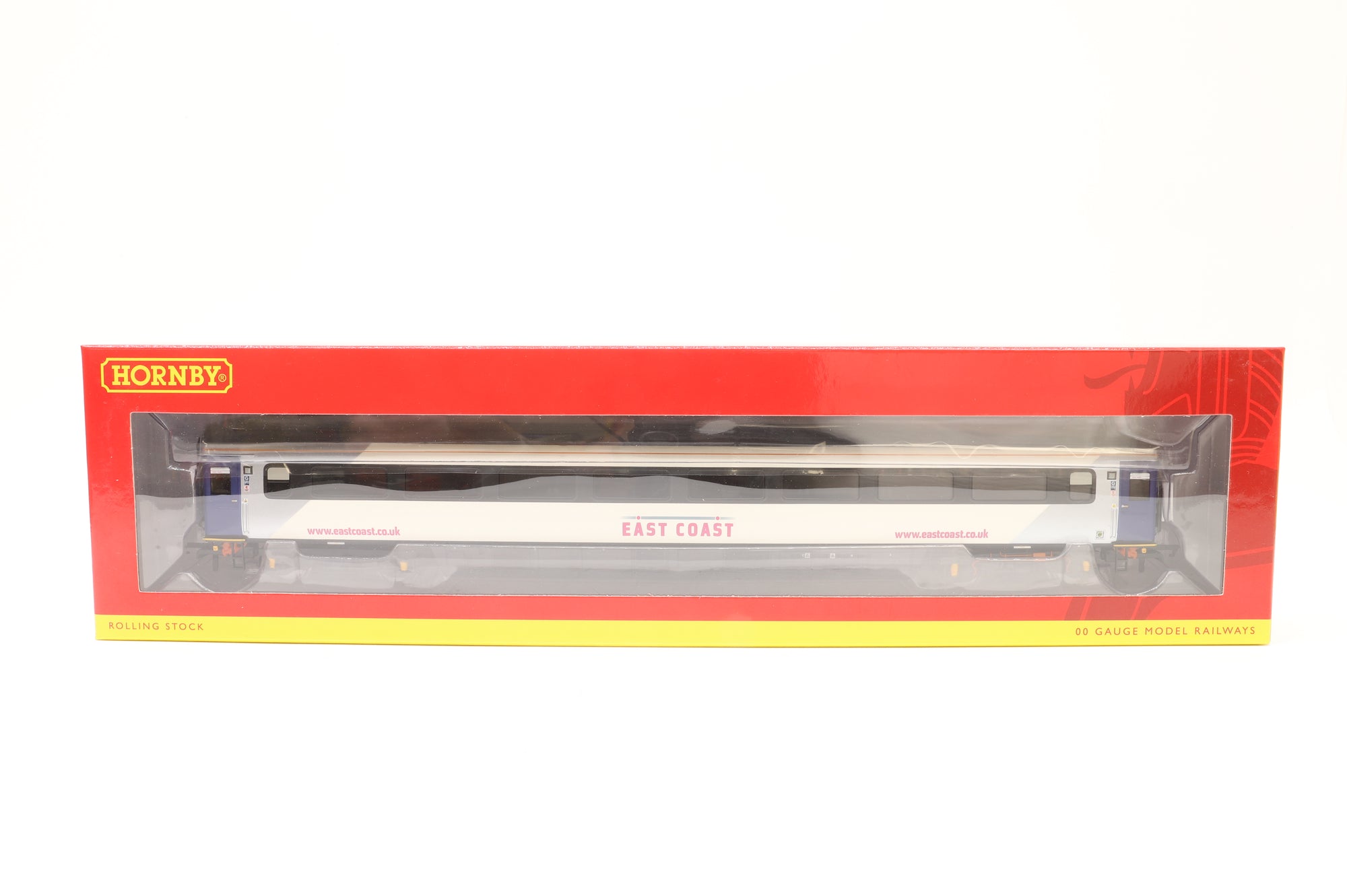 Hornby OO Rake Of 9 Mk3 Coaches East Coast Inc. R40247A, R40243, R40368, R40245, R40247C, R40244, R40247, R40246 & R40247B