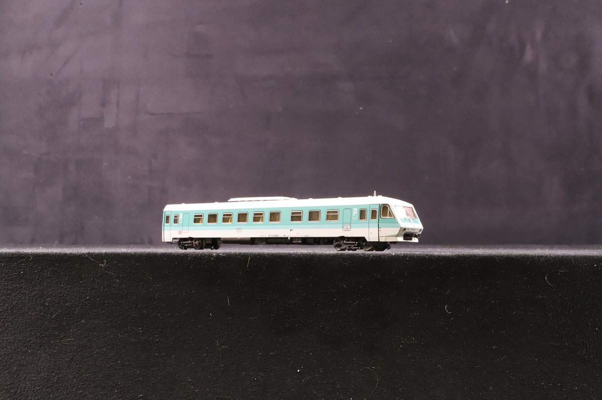 Fleischmann N 2 Car DMU Green &amp; Grey
