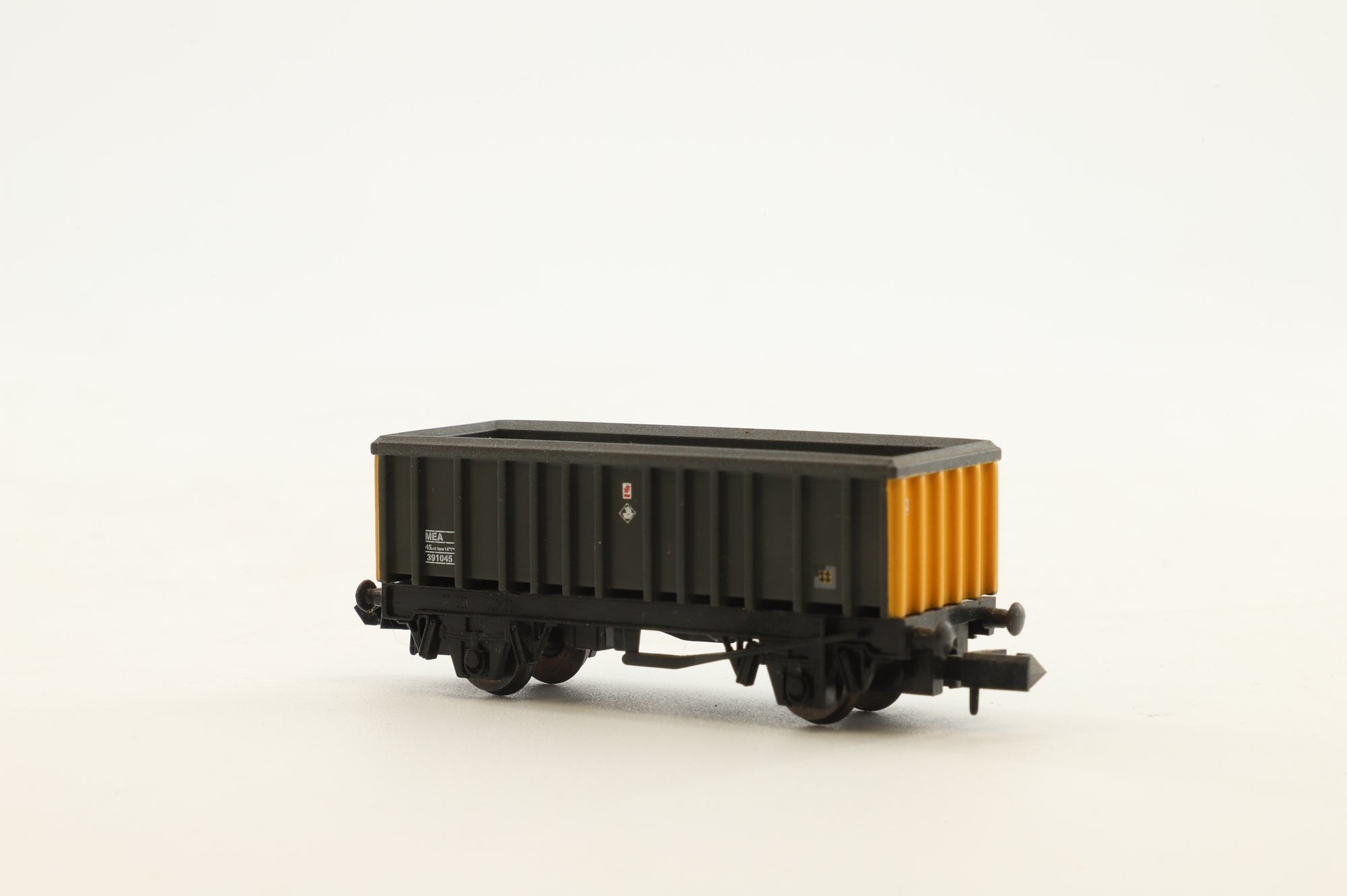 Graham Farish N 373576 Pair of 46 Tonne g/w MEA Open Mineral Wagon Coal Sector