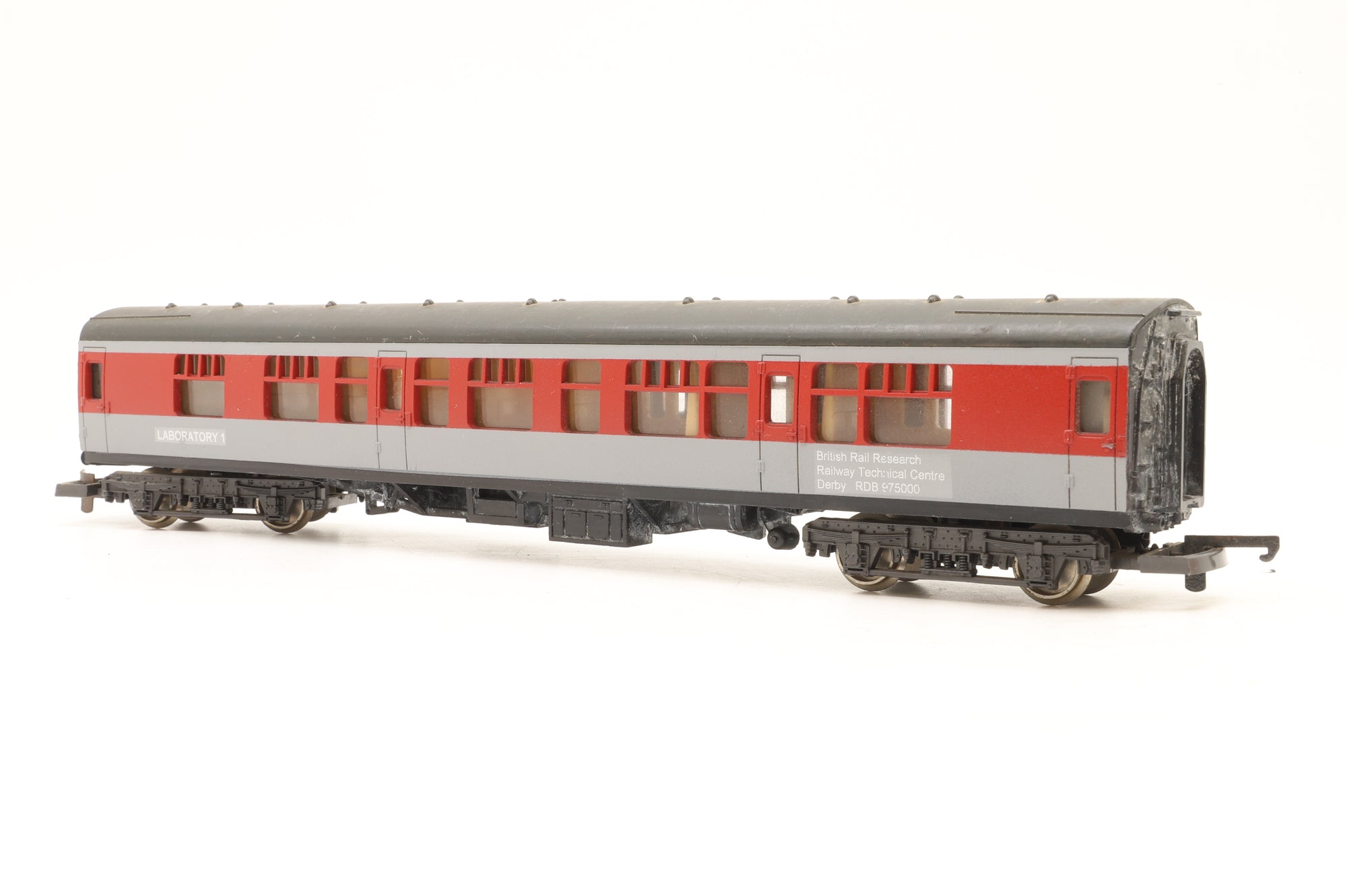 Custom OO Mk1 SK RDB975000 'Laboratory 1' in BR Research Livery