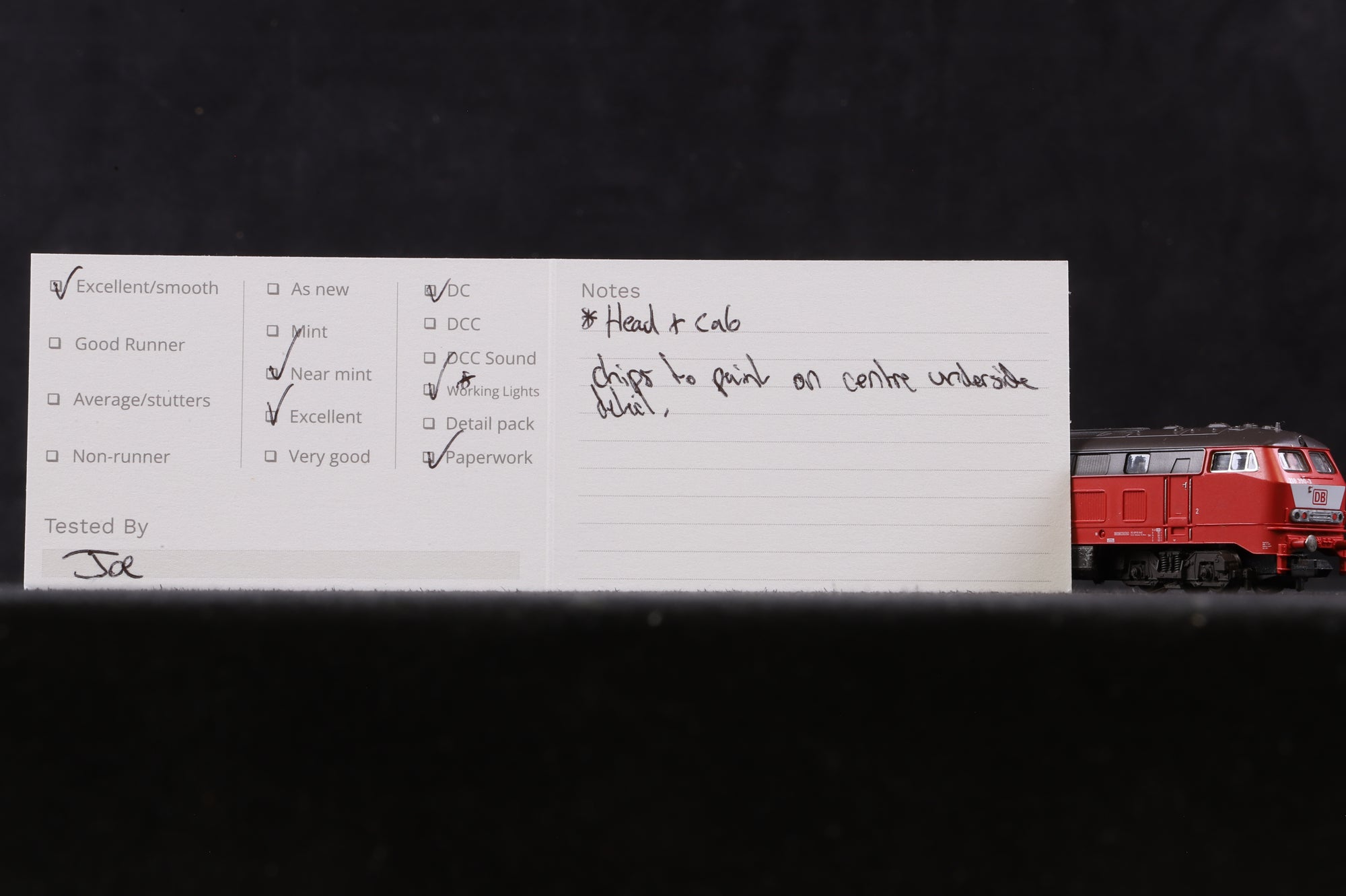 Fleischmann N Gauge 7238 DB BR 218 218390-3 in DB Red and Black