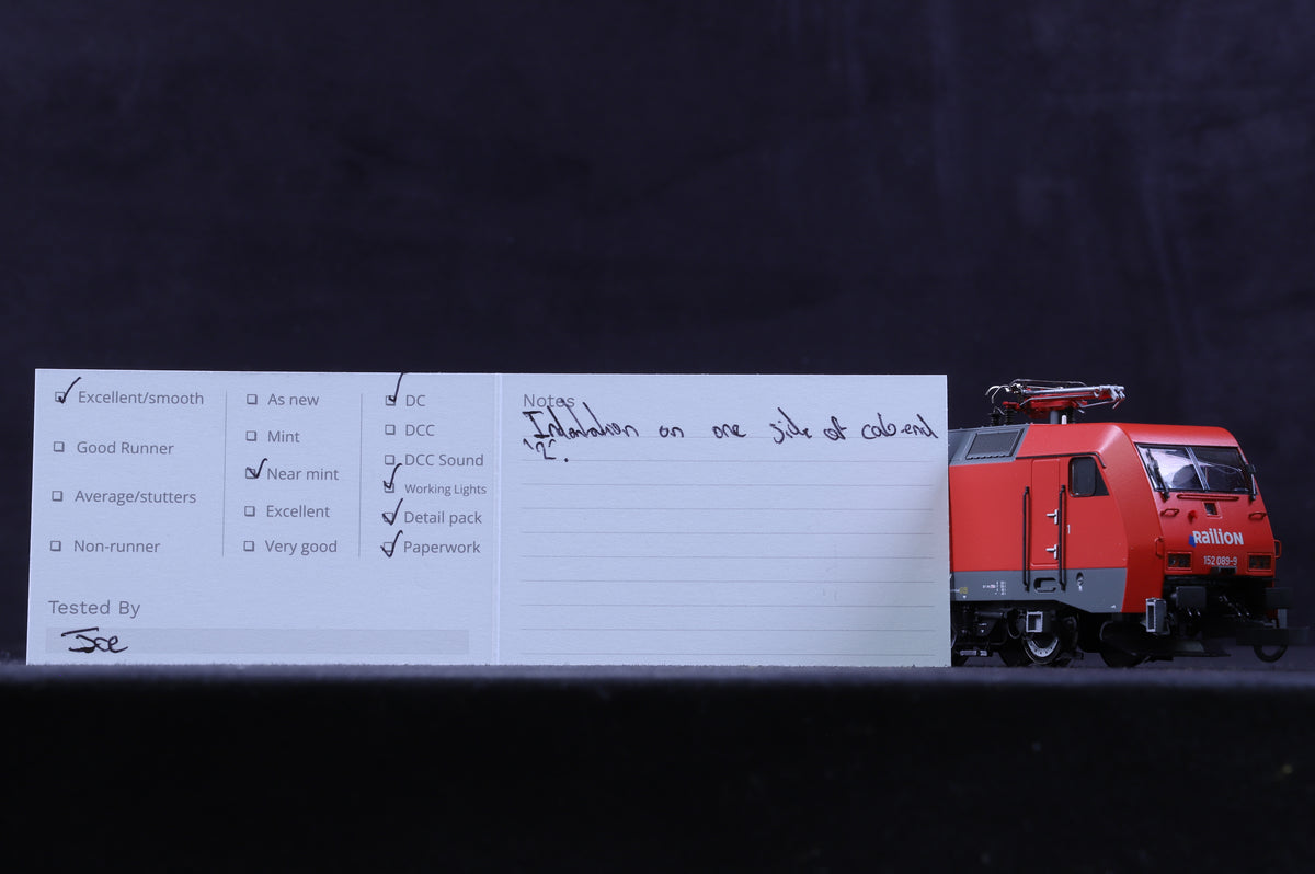 Roco HO 72482 BR152 152089-9 in Railion Red