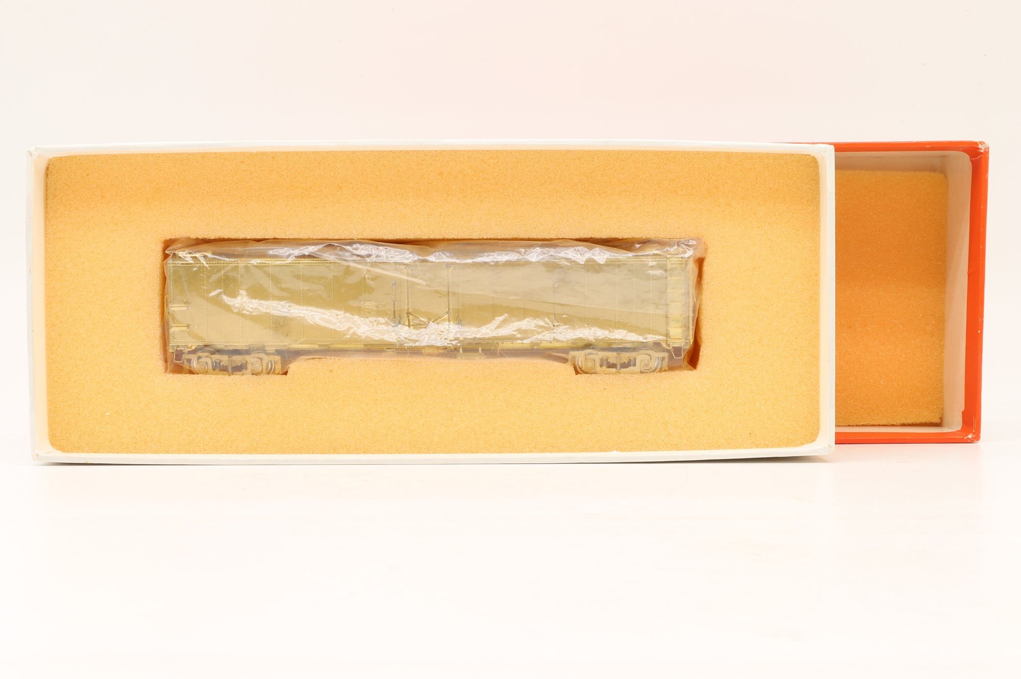 Precision Scale Co HO Brass 15590 ICE Refrigerator Car Unpainted Brass
