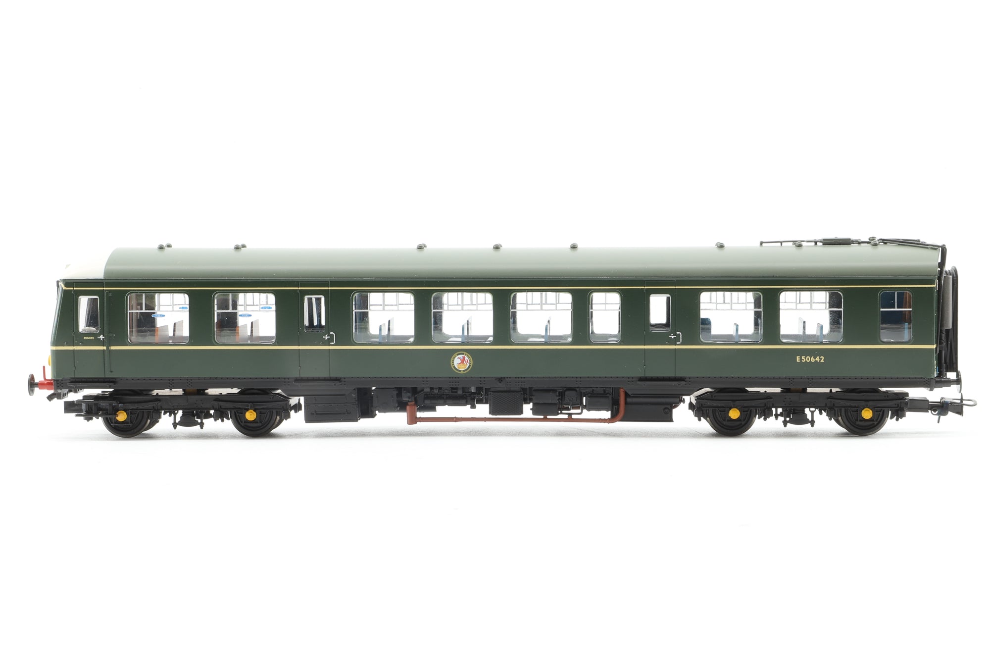 Bachmann OO 32-911 Class 108 2-Car DMU BR Green with Yellow Warning Panels