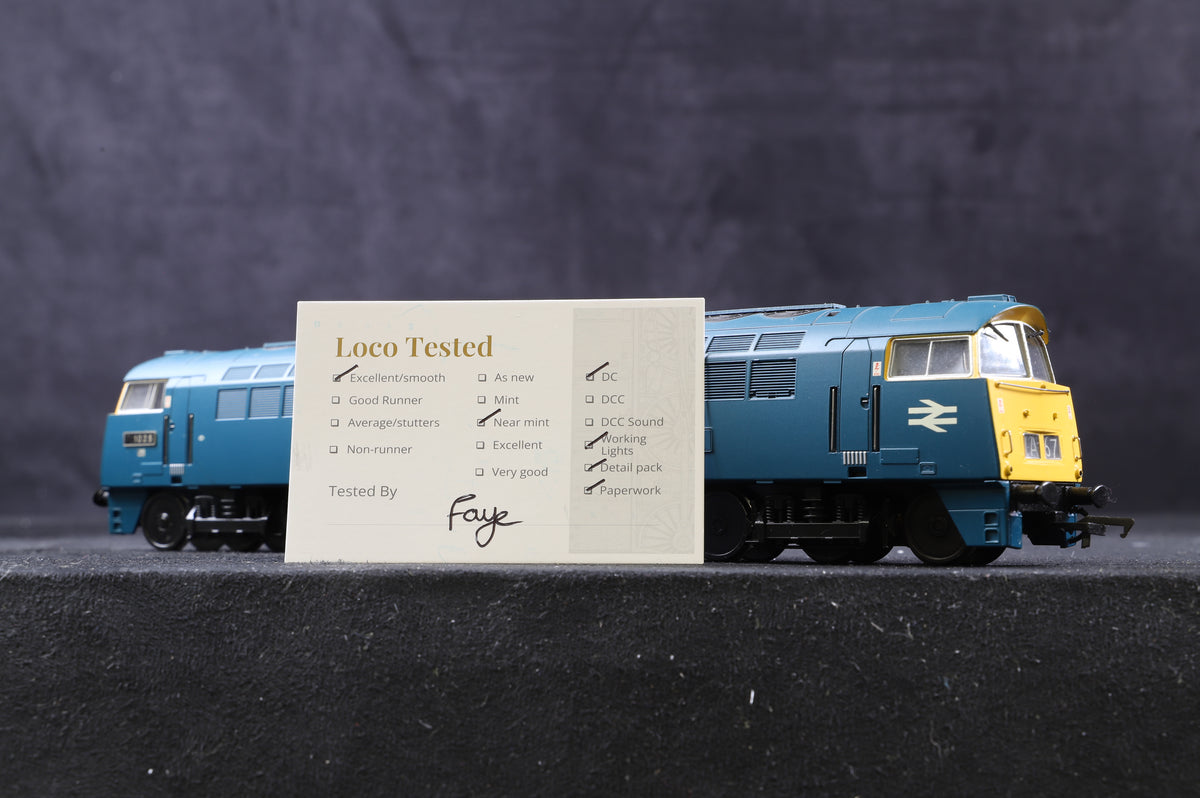 Heljan OO 5202 Class 52 &#39;1025&#39; &#39;Western Guardsman&#39; BR Blue Renamed