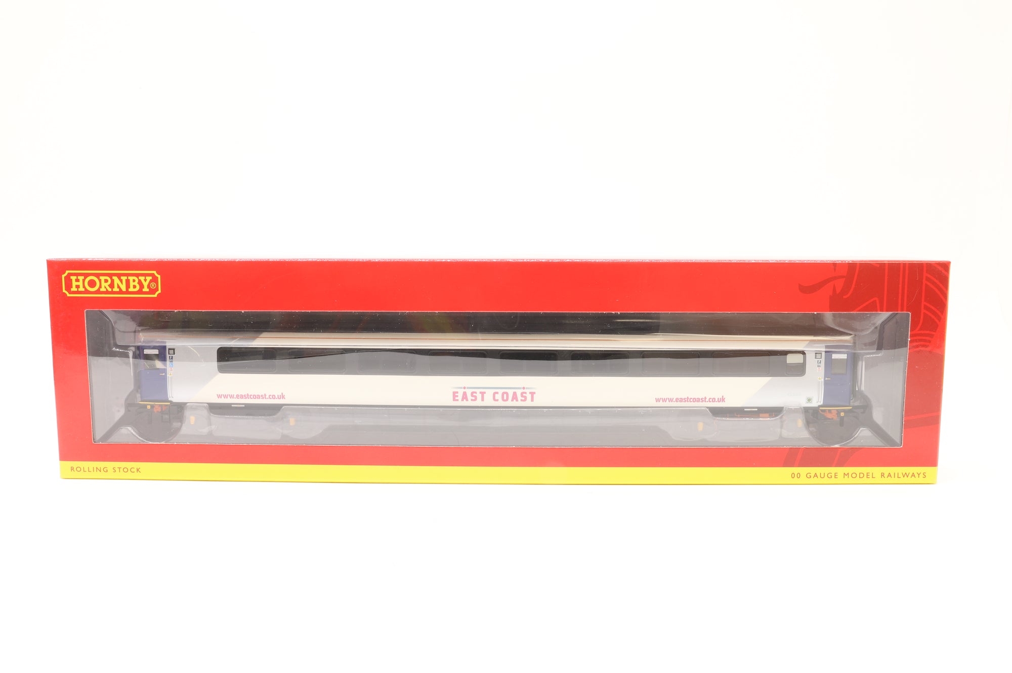 Hornby OO Rake Of 9 Mk3 Coaches East Coast Inc. R40247A, R40243, R40368, R40245, R40247C, R40244, R40247, R40246 & R40247B
