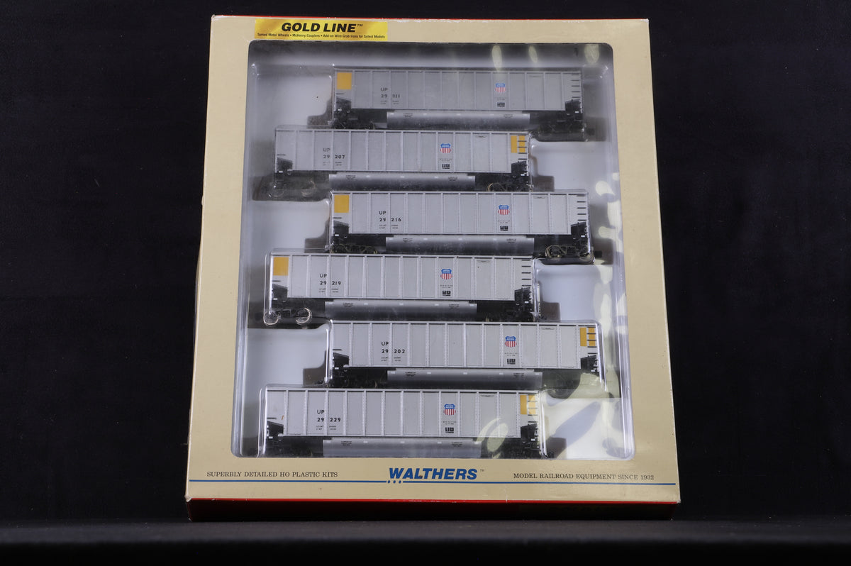 Walthers HO 932-5340 6 Pack Bethgon UP Silver Wagons