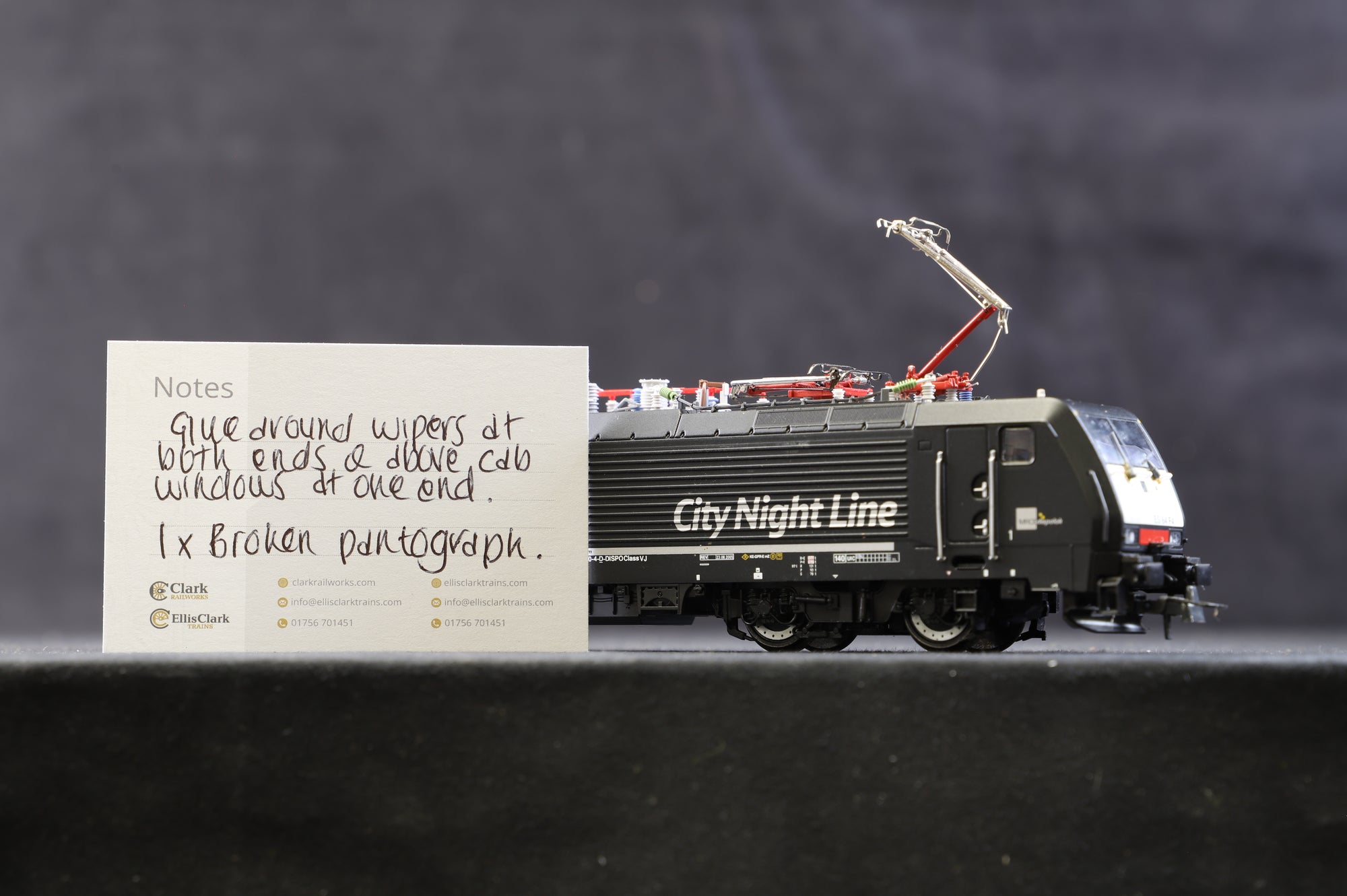 Roco/LS Models HO CityNightLine Sleeper Train